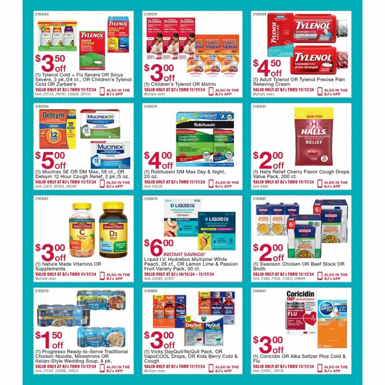 Weekly ad BJ's 10/15/2024 - 11/17/2024