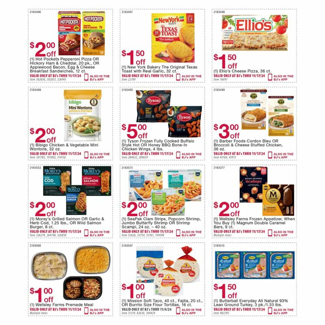 Weekly ad BJ's 10/15/2024 - 11/17/2024