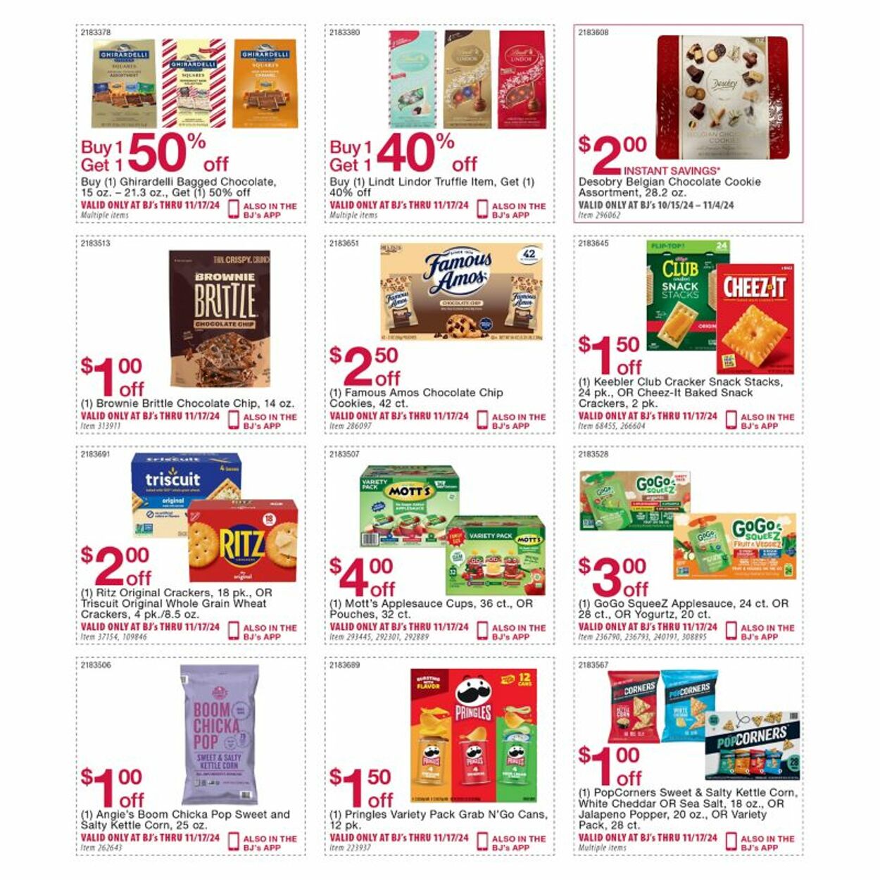 Weekly ad BJ's 10/15/2024 - 11/17/2024