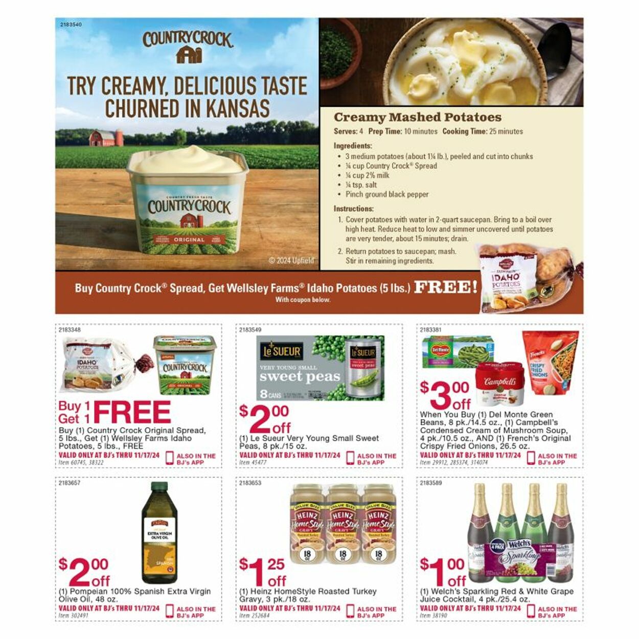 Weekly ad BJ's 10/15/2024 - 11/17/2024