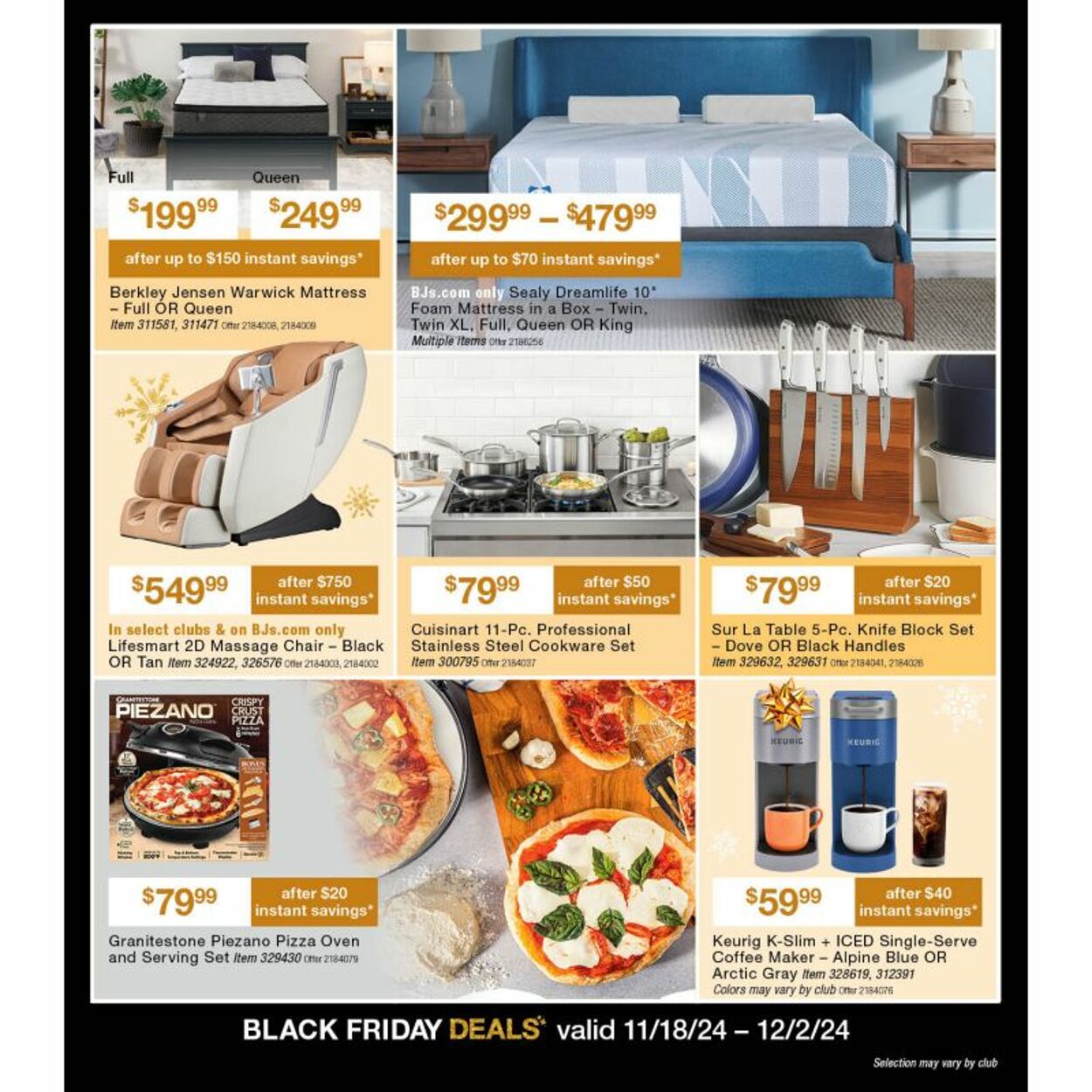 Weekly ad BJ's 11/14/2024 - 12/14/2024