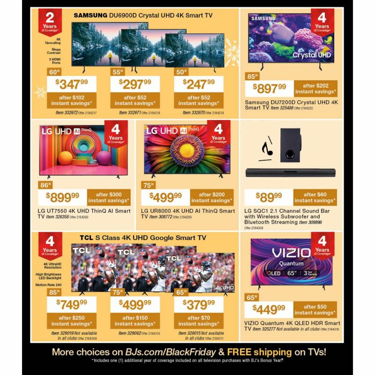 Weekly ad BJ's 11/14/2024 - 12/14/2024