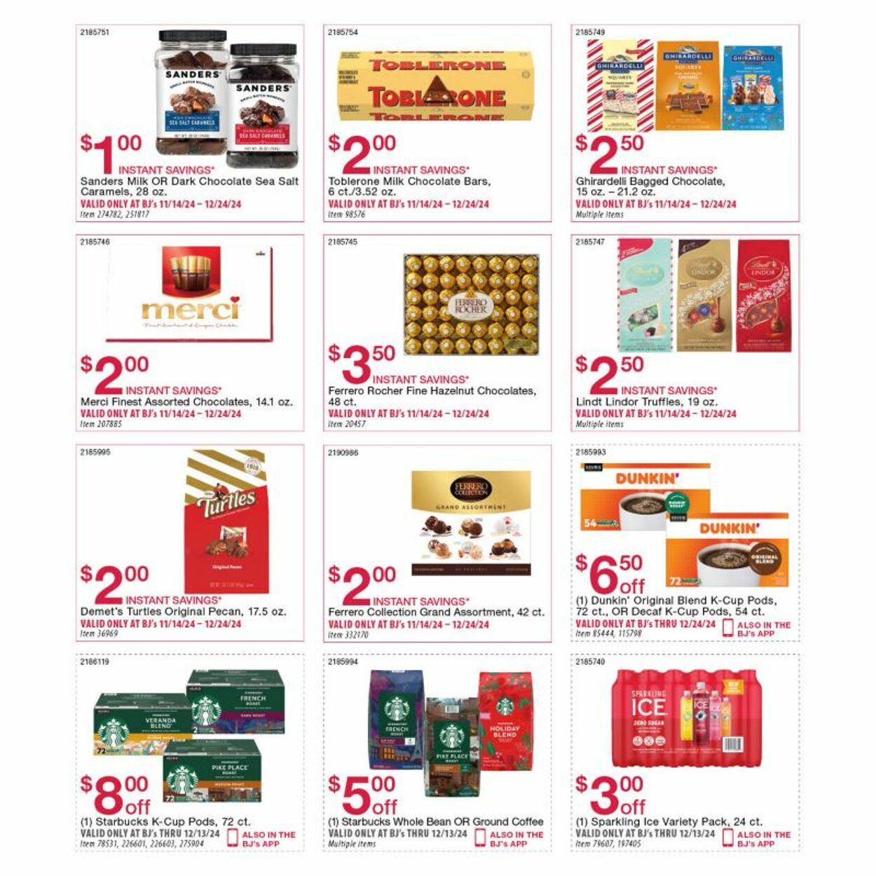 Weekly ad BJ's 11/14/2024 - 12/14/2024