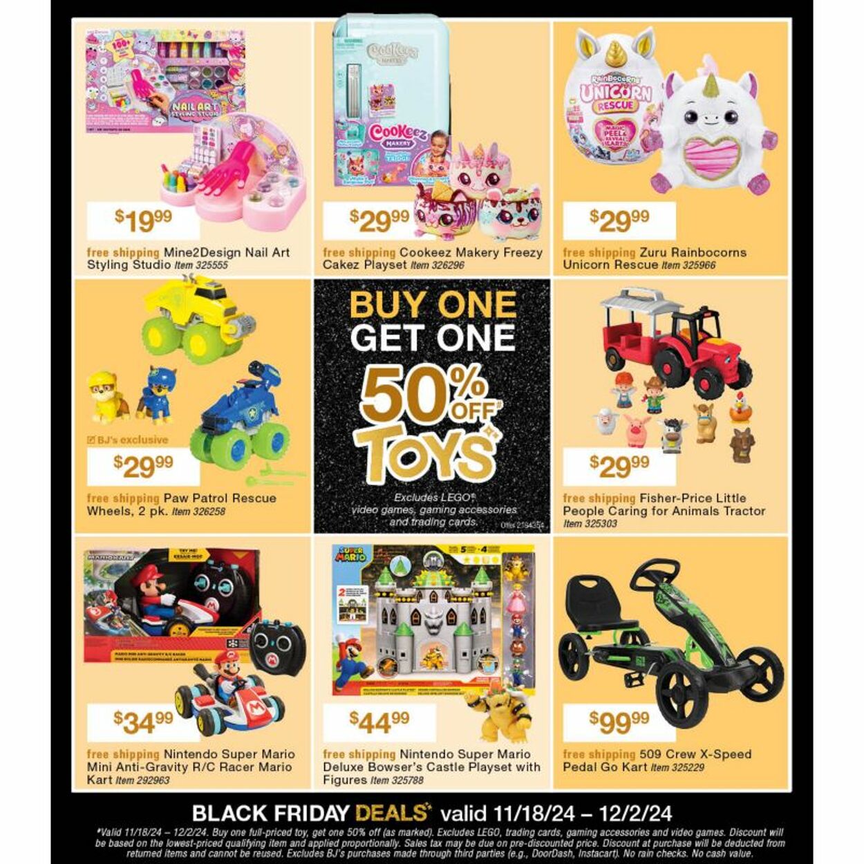 Weekly ad BJ's 11/14/2024 - 12/14/2024