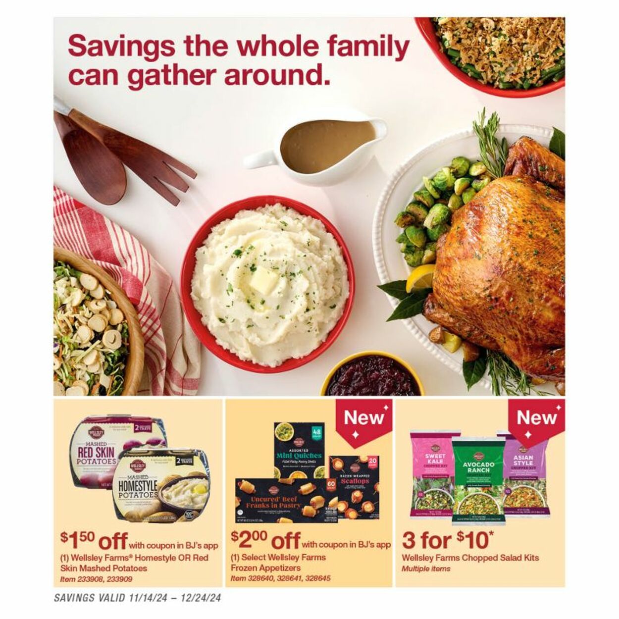 Weekly ad BJ's 11/14/2024 - 12/14/2024