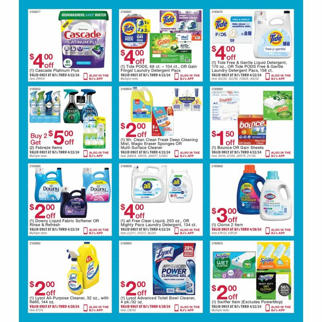 Weekly ad BJ's 04/02/2024 - 04/28/2024