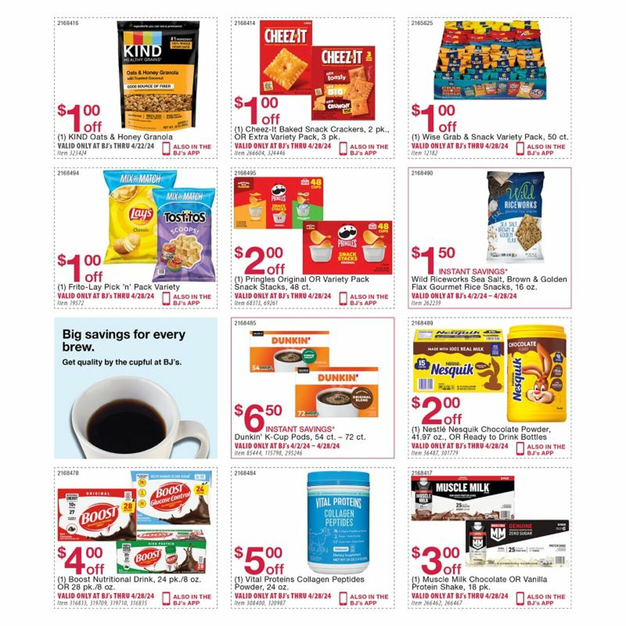 Weekly ad BJ's 04/02/2024 - 04/28/2024