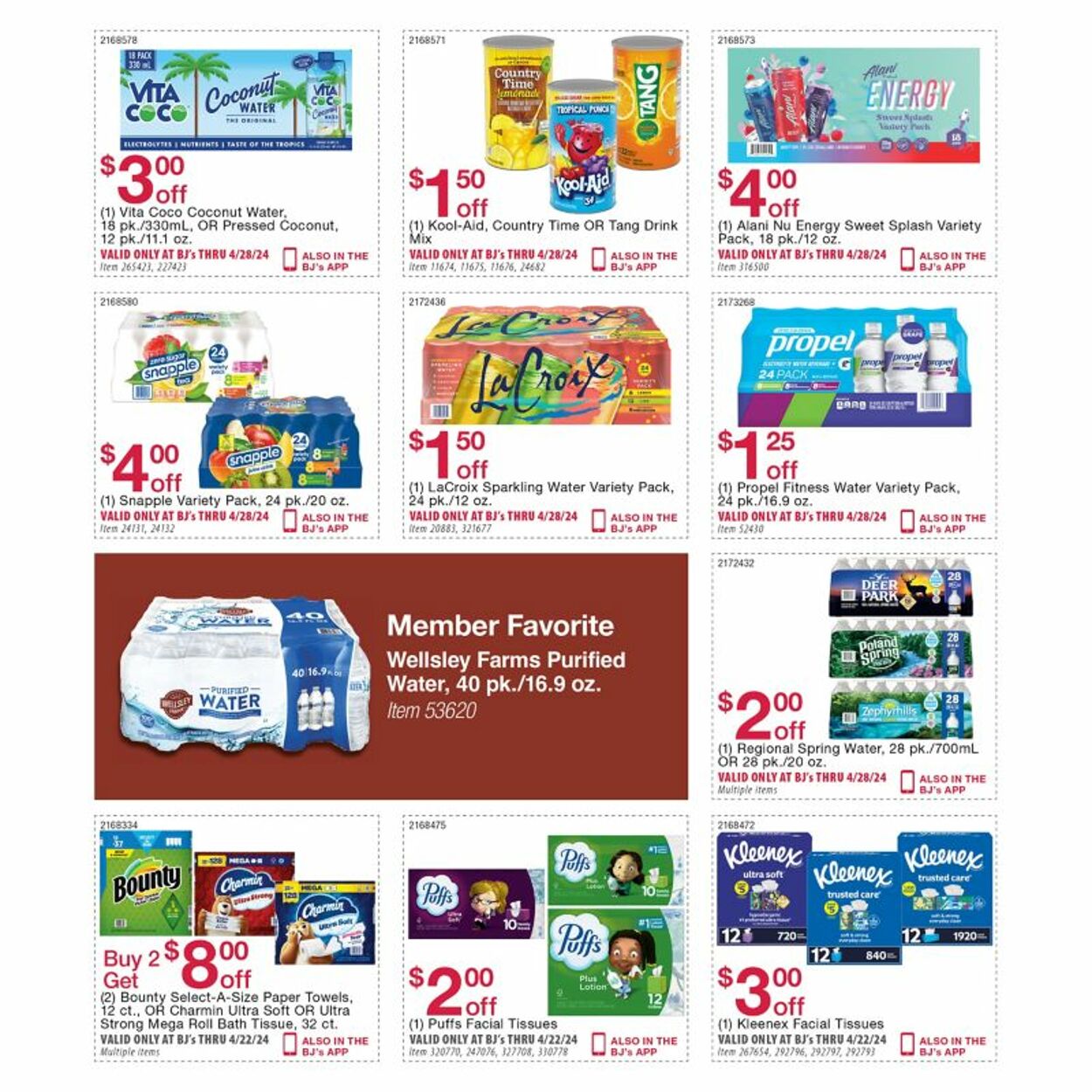 Weekly ad BJ's 04/02/2024 - 04/28/2024