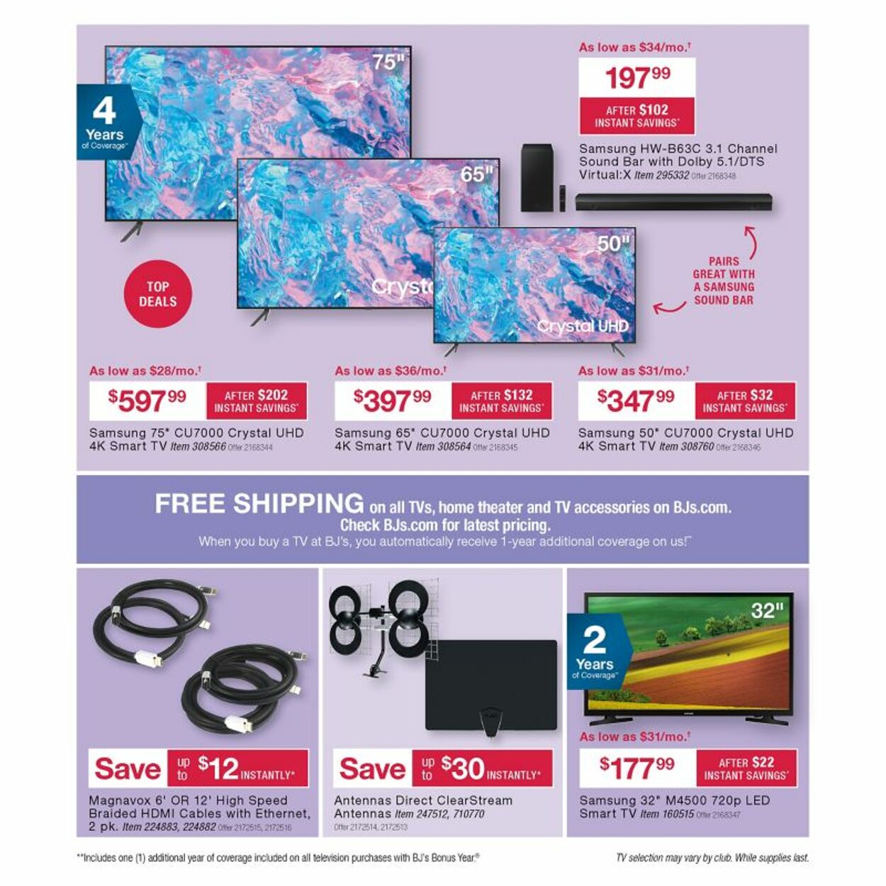 Weekly ad BJ's 04/02/2024 - 04/28/2024