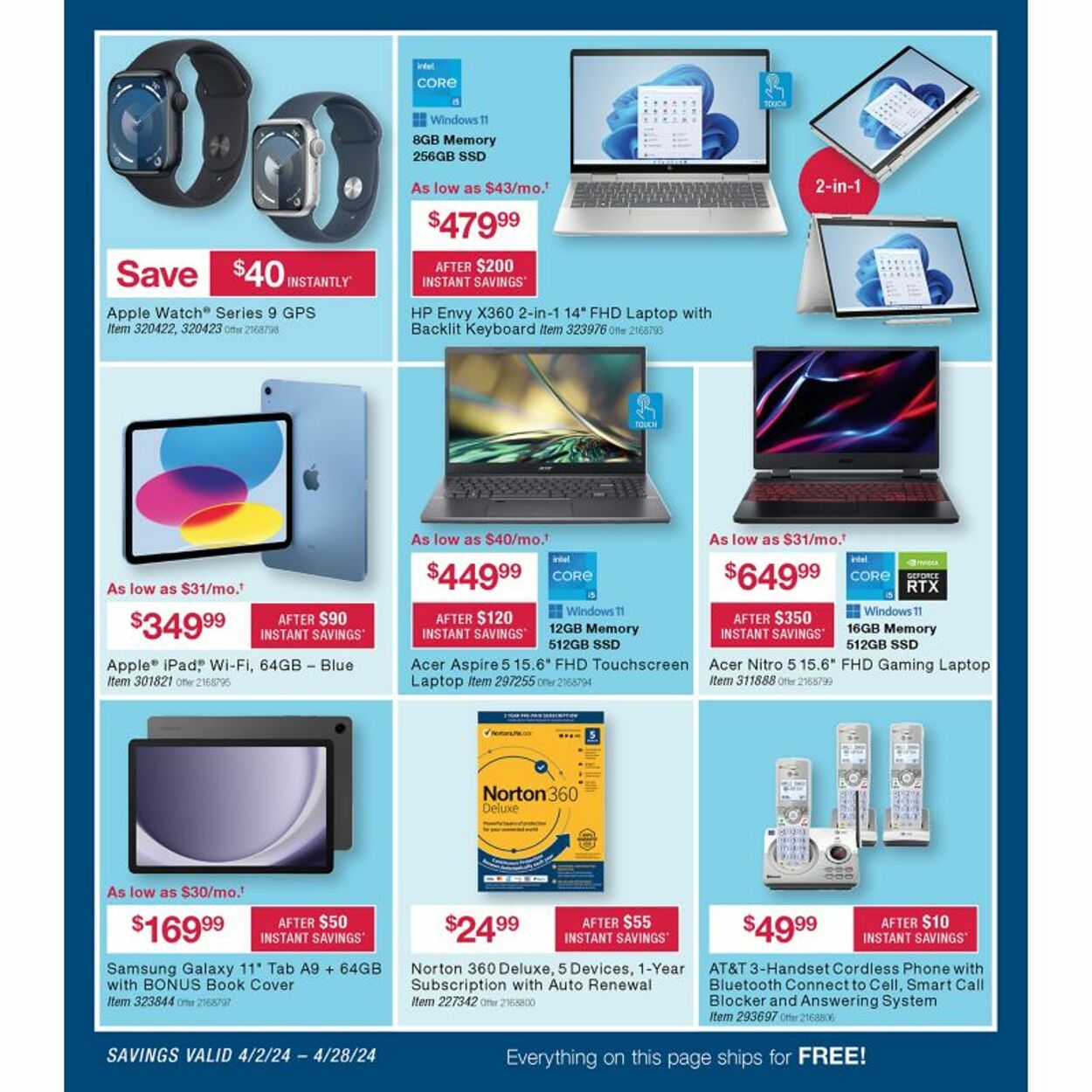 Weekly ad BJ's 04/02/2024 - 04/28/2024