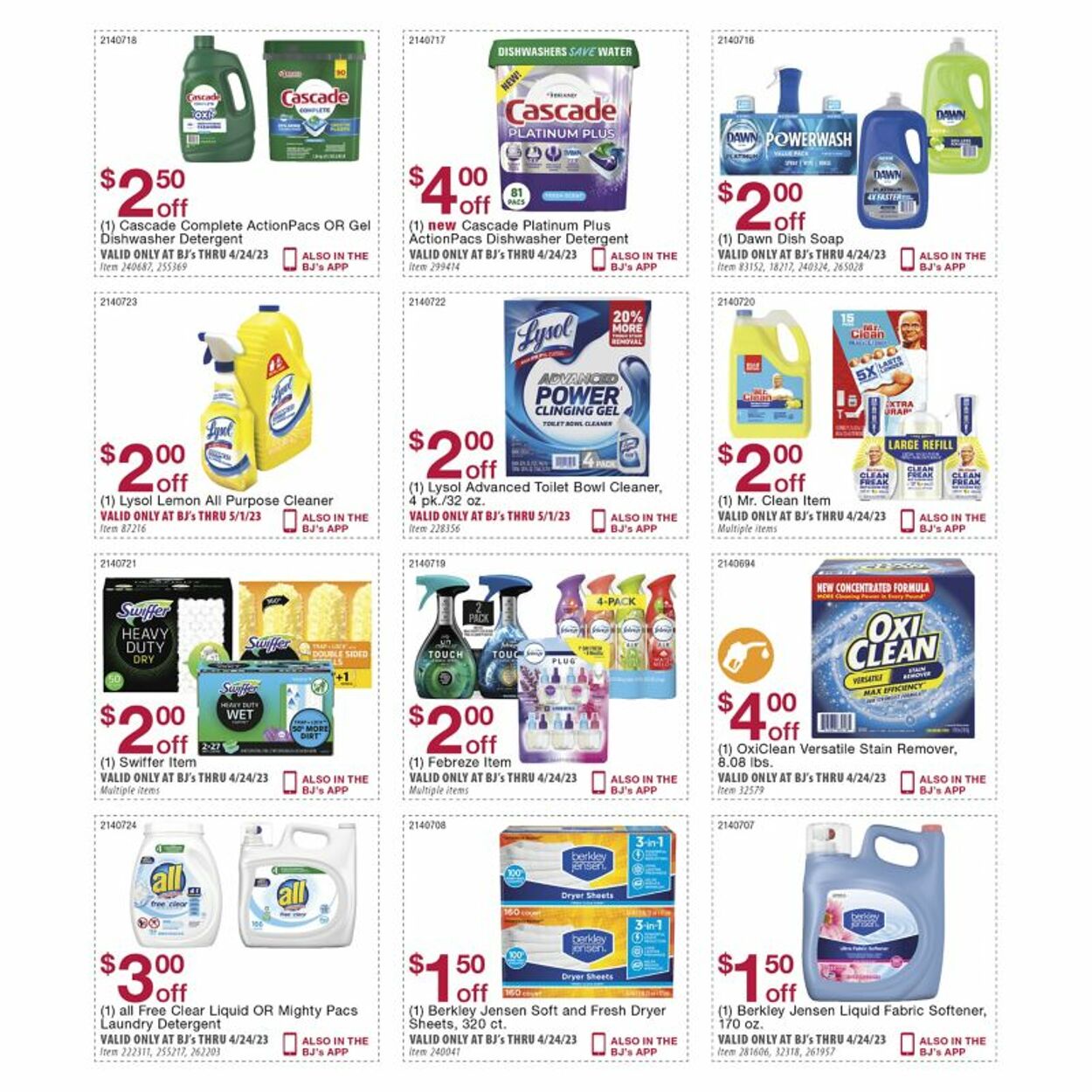 Weekly ad BJ's 04/04/2023 - 05/01/2023