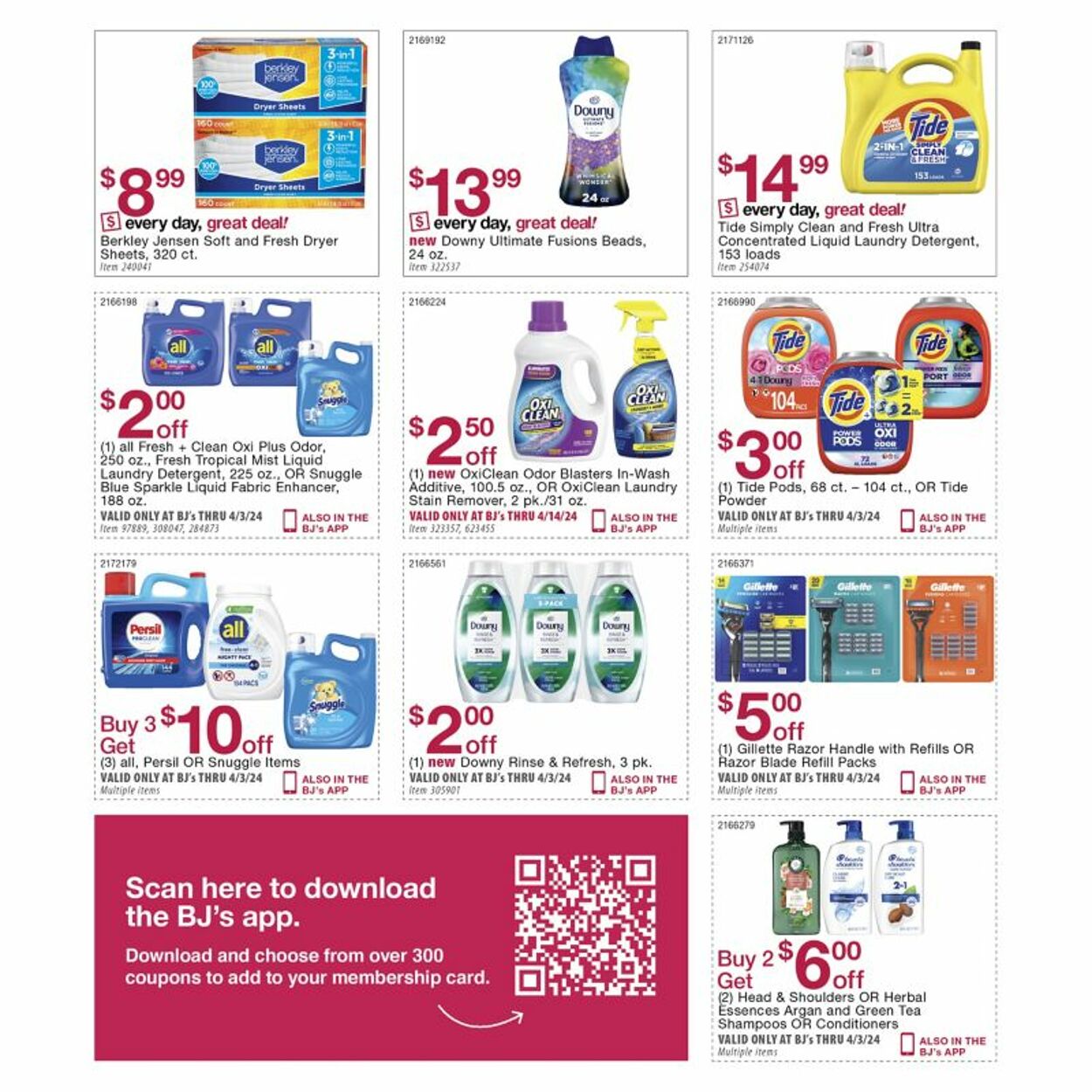 Weekly ad BJ's 03/13/2024 - 03/31/2024