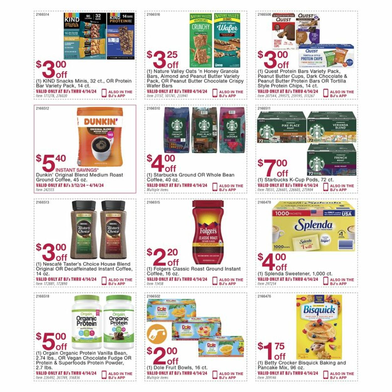 Weekly ad BJ's 03/13/2024 - 03/31/2024