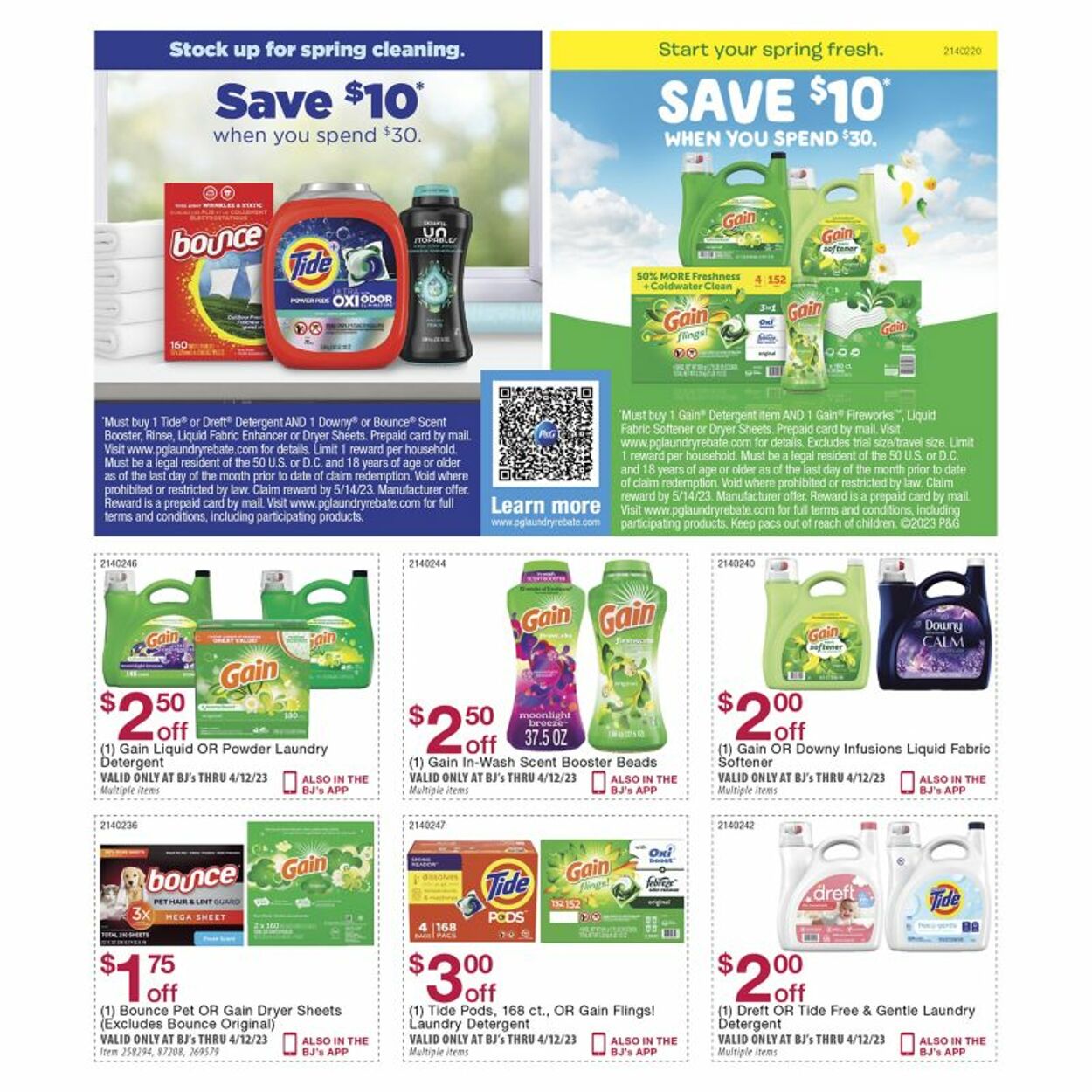 Weekly ad BJ's 03/23/2023 - 04/19/2023