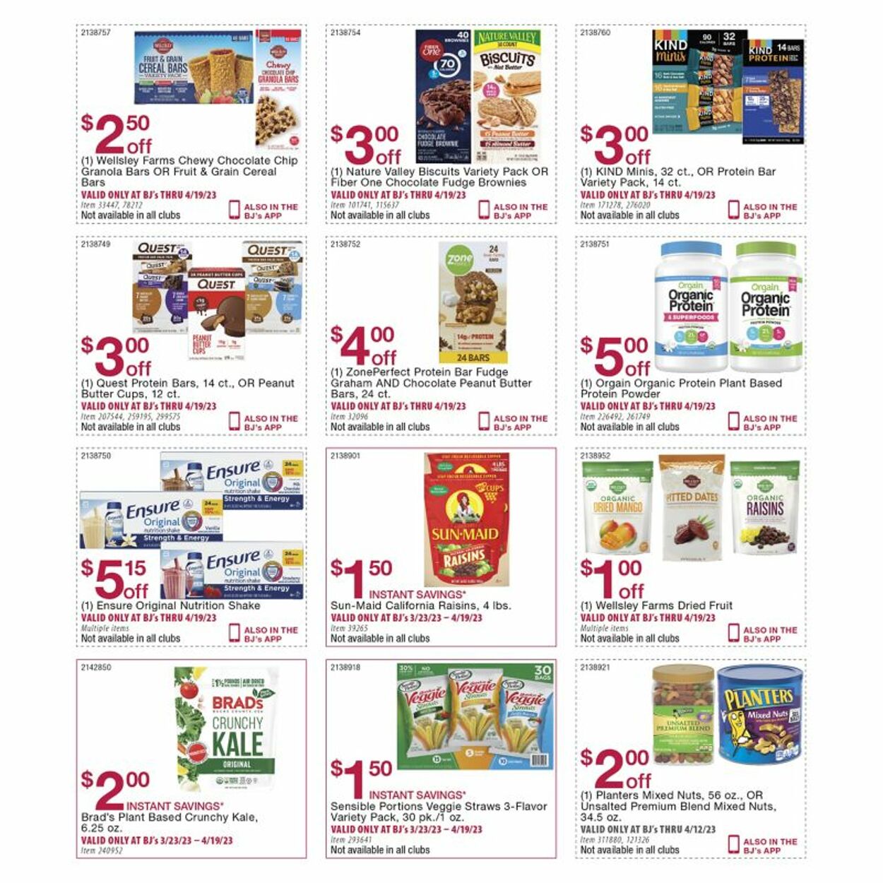 Weekly ad BJ's 03/23/2023 - 04/19/2023