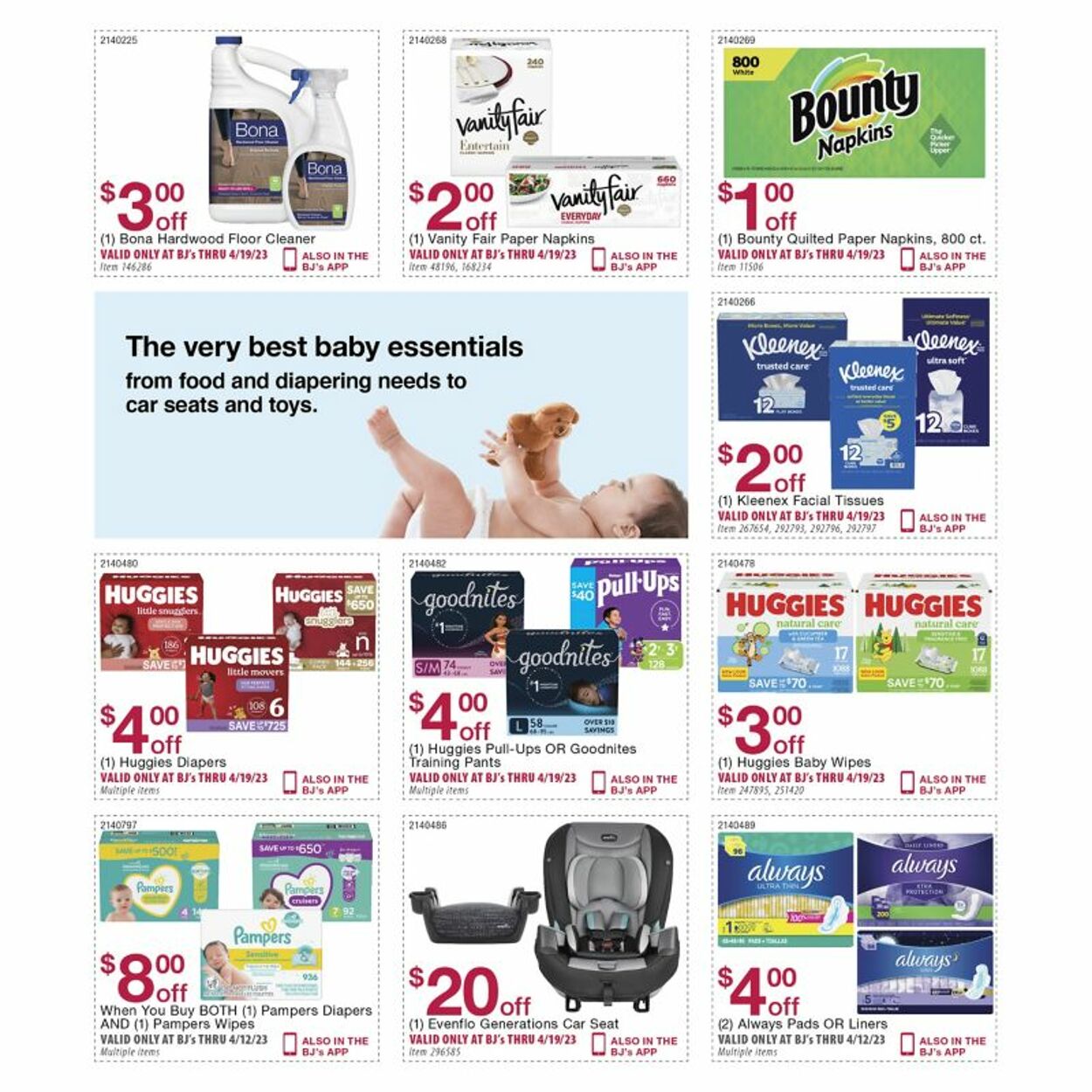 Weekly ad BJ's 03/23/2023 - 04/19/2023