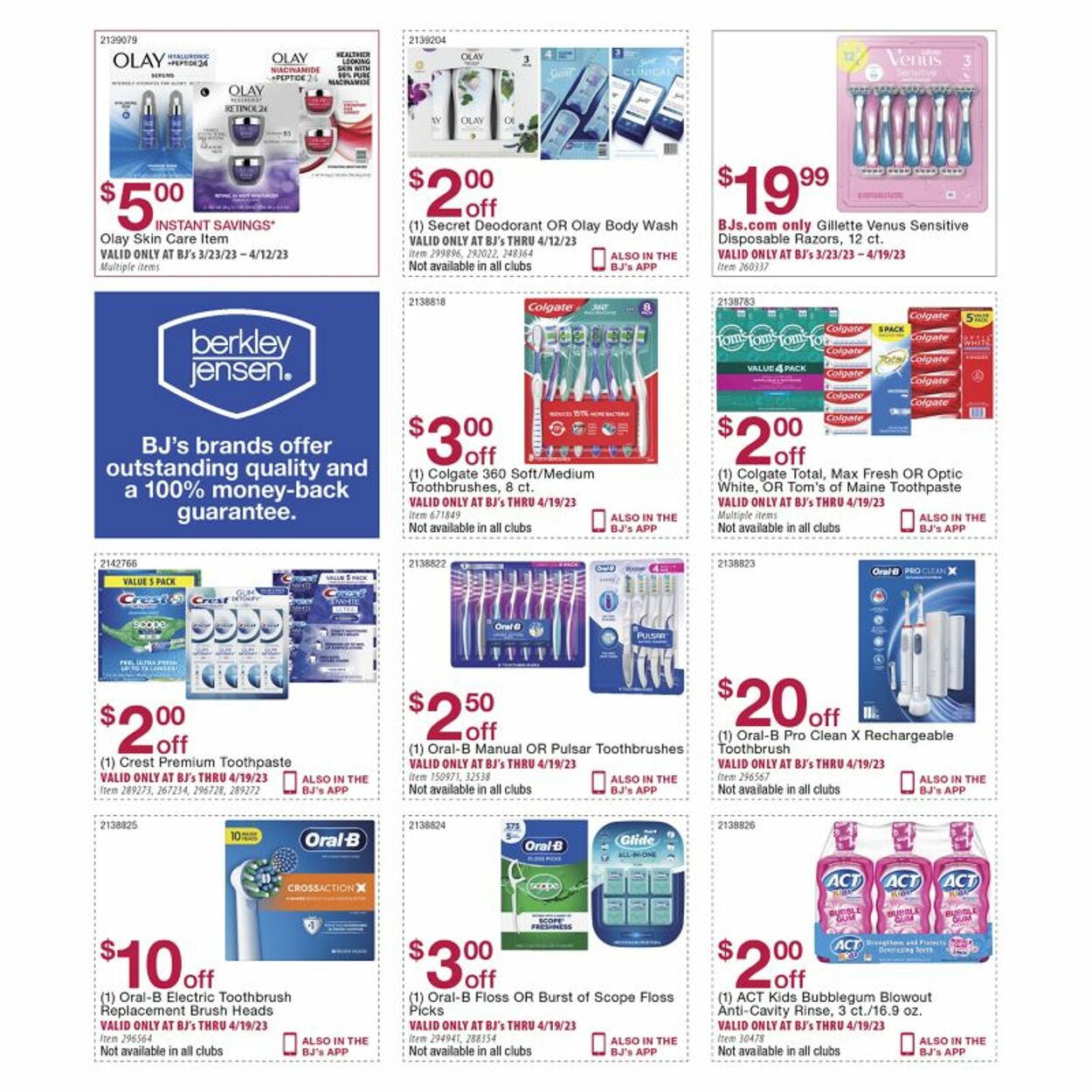 Weekly ad BJ's 03/23/2023 - 04/19/2023