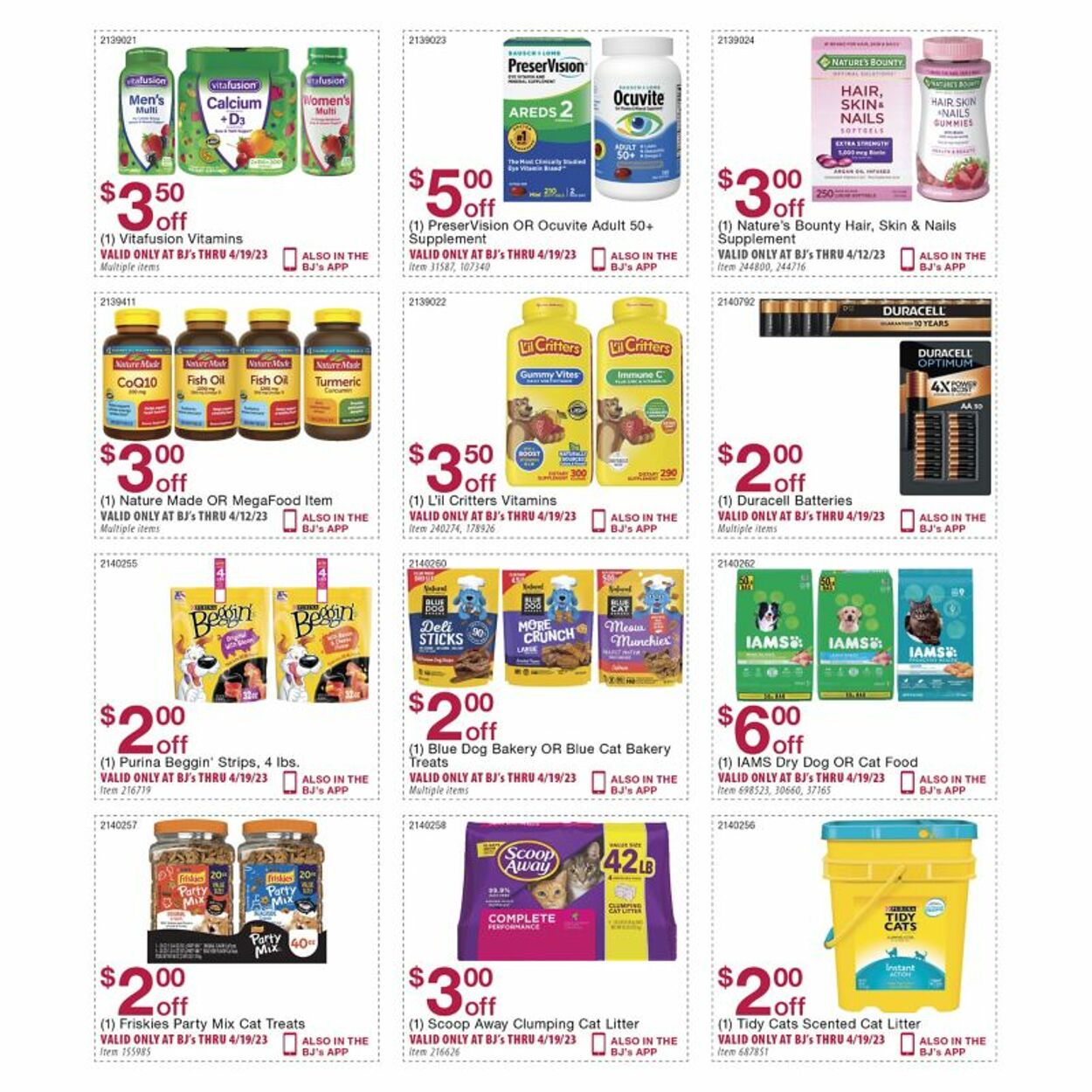 Weekly ad BJ's 03/23/2023 - 04/19/2023