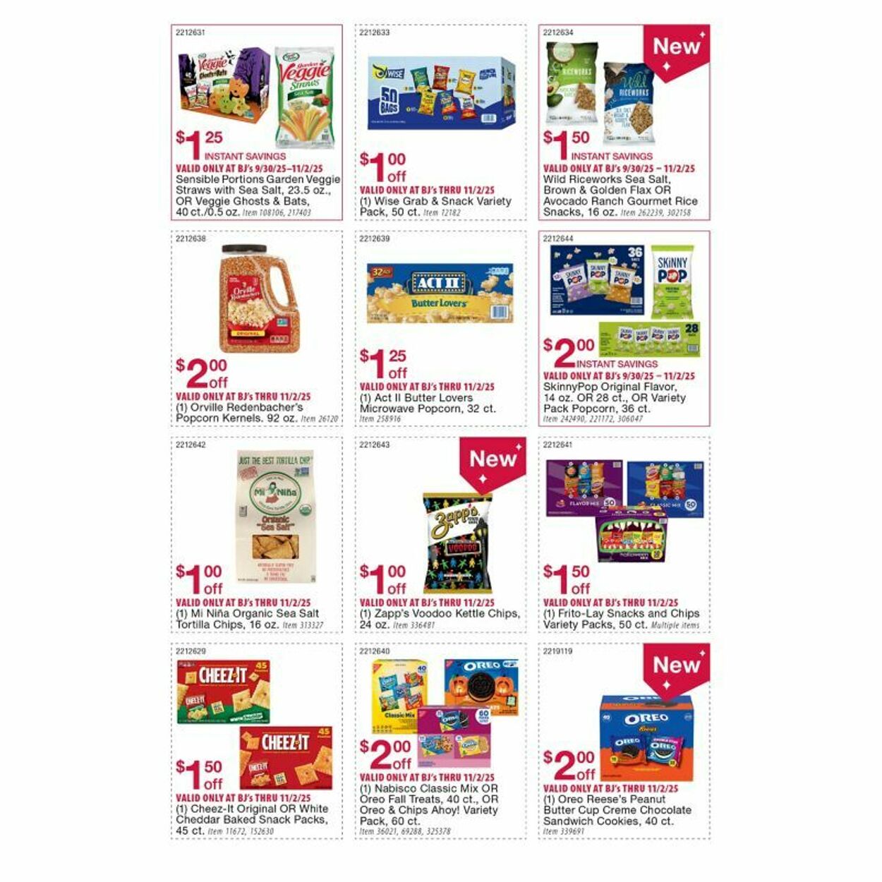 Weekly ad BJ's 10/02/2025 - 10/16/2025