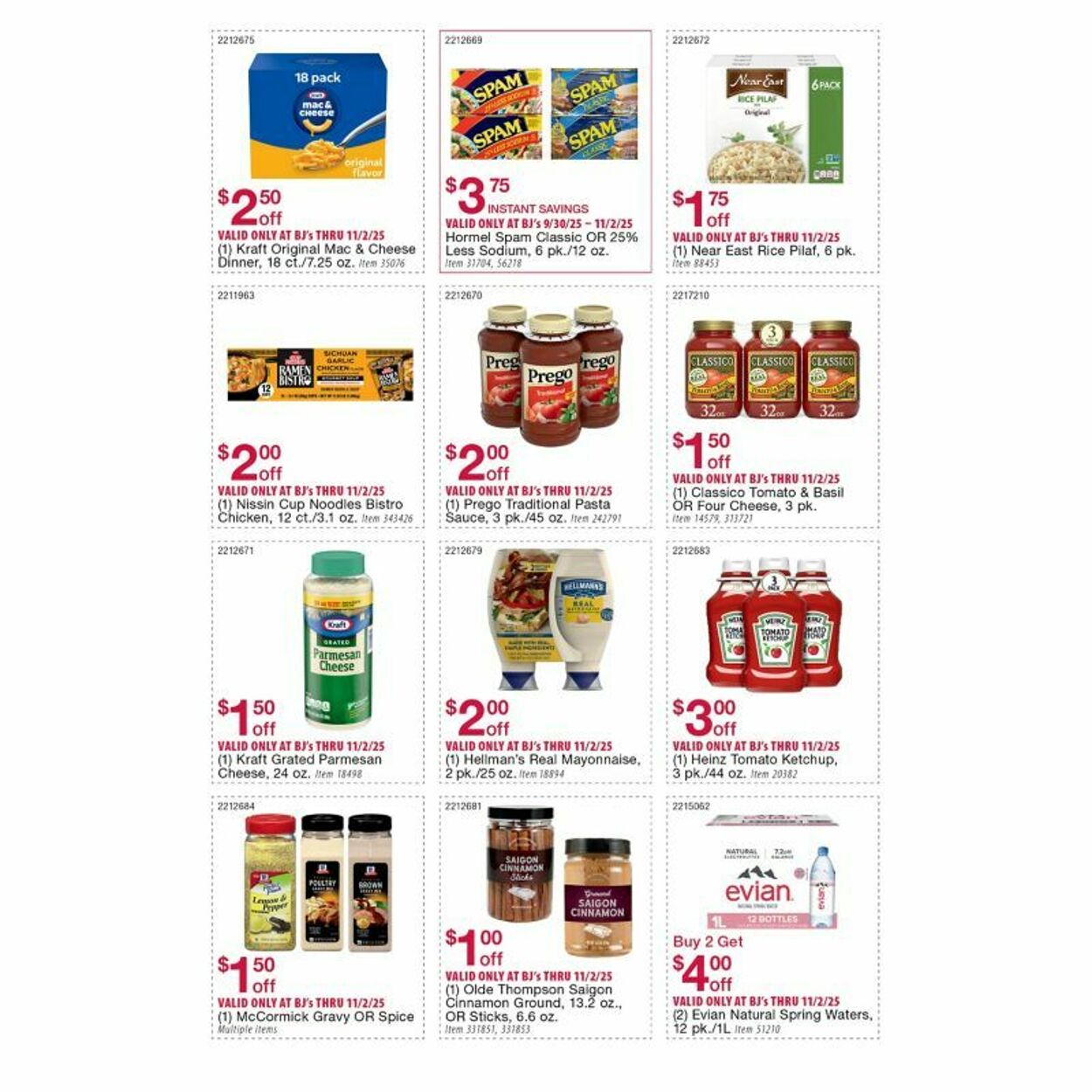 Weekly ad BJ's 10/02/2025 - 10/16/2025