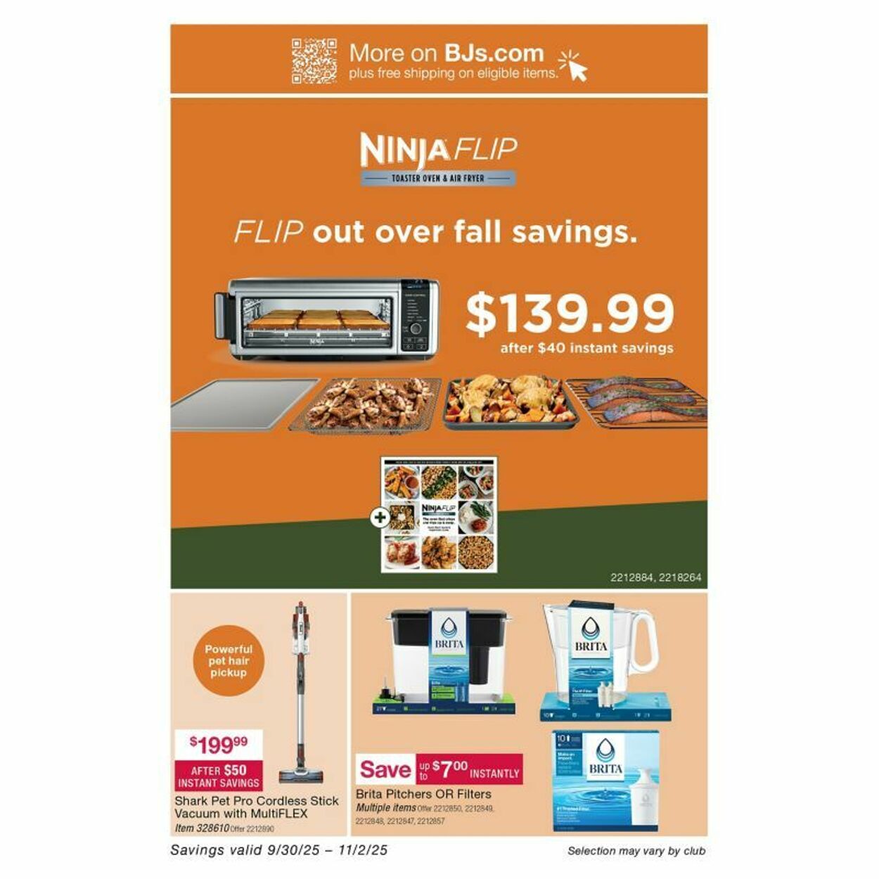 Weekly ad BJ's 10/02/2025 - 10/16/2025