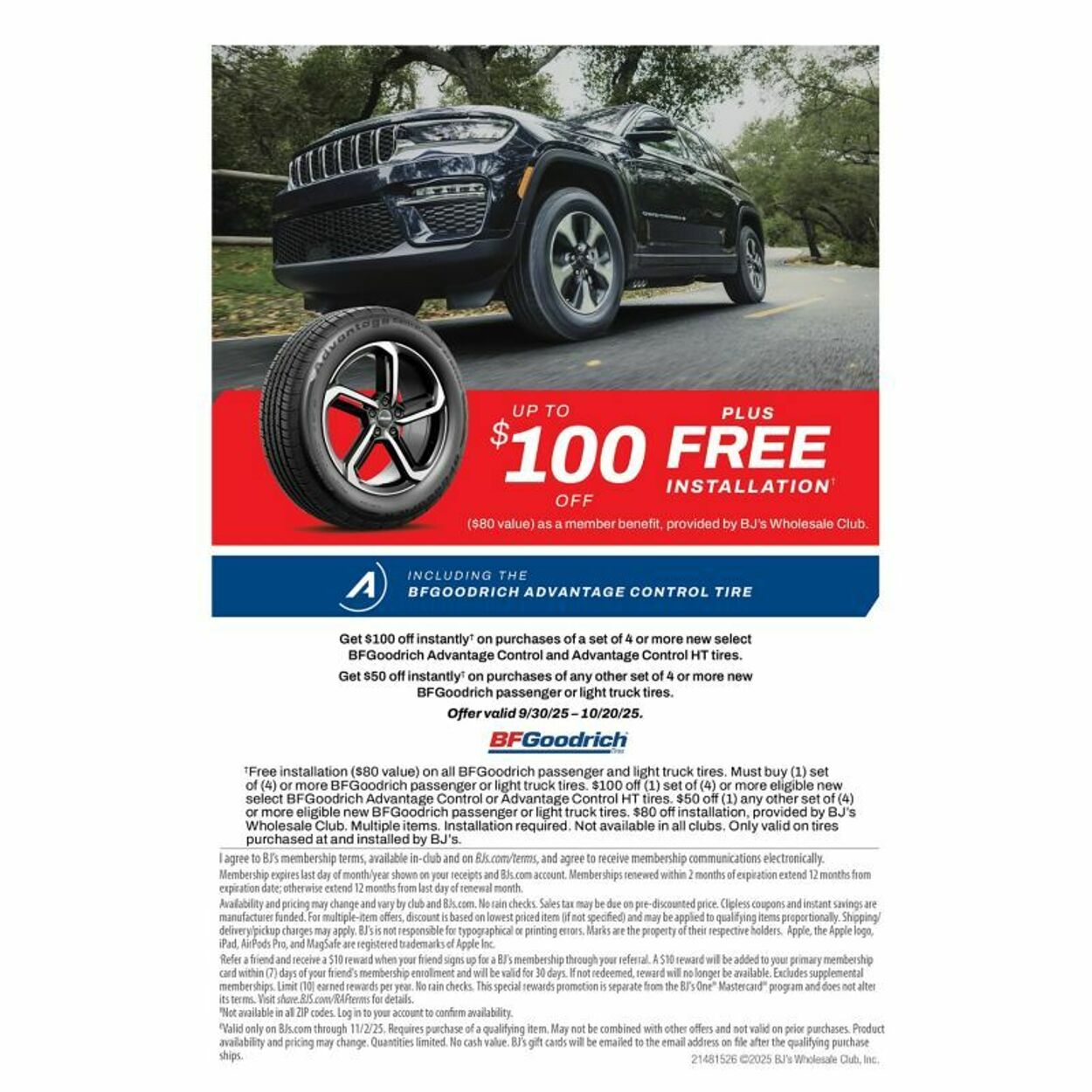 Weekly ad BJ's 10/02/2025 - 10/16/2025