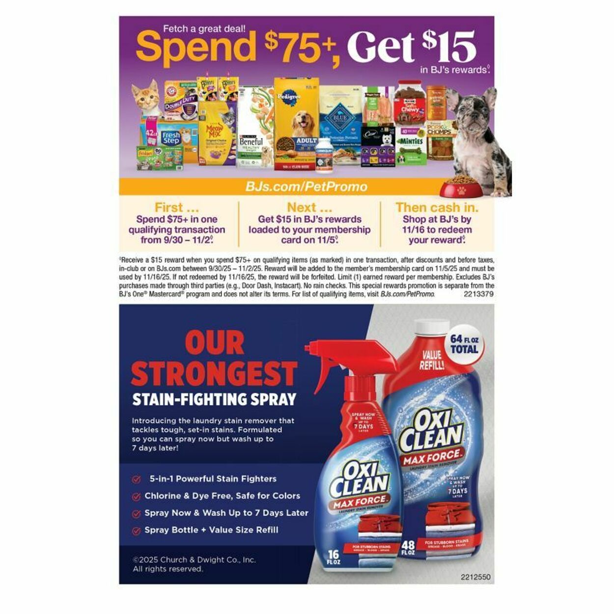 Weekly ad BJ's 10/02/2025 - 10/16/2025