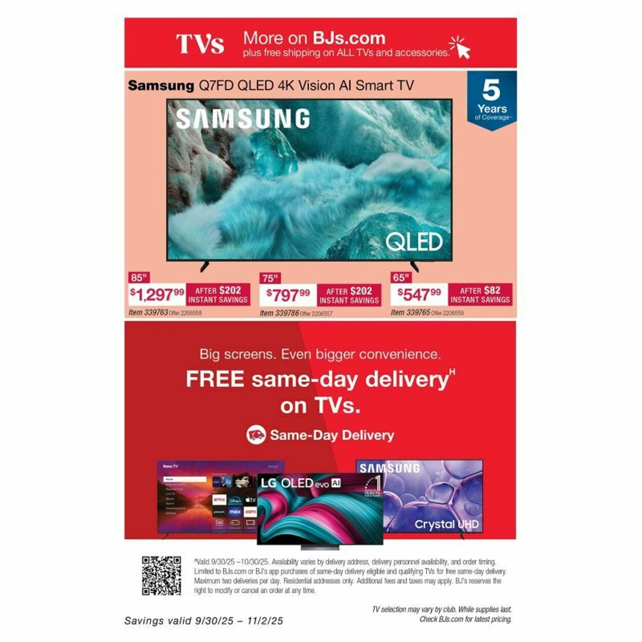 Weekly ad BJ's 10/02/2025 - 10/16/2025