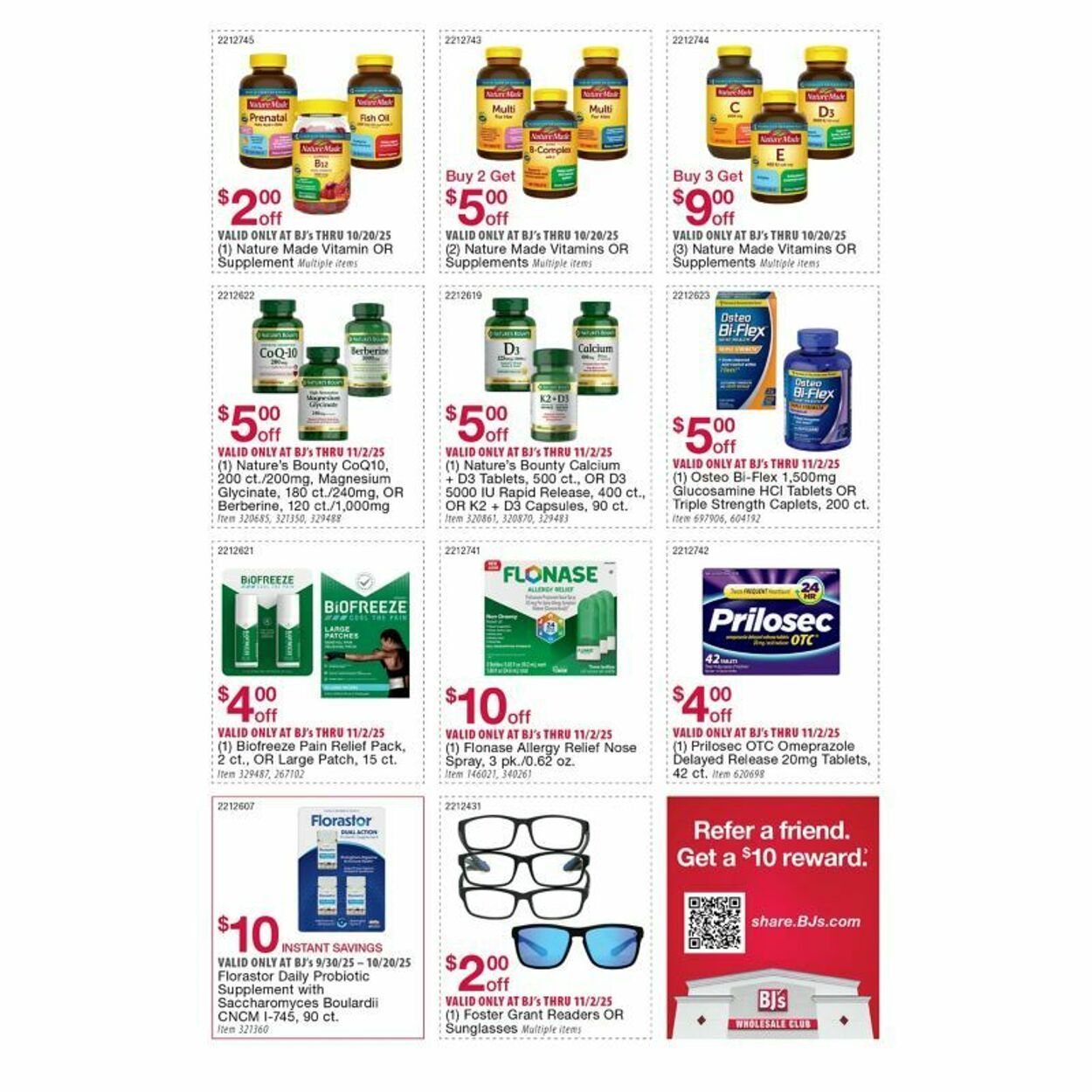 Weekly ad BJ's 10/02/2025 - 10/16/2025