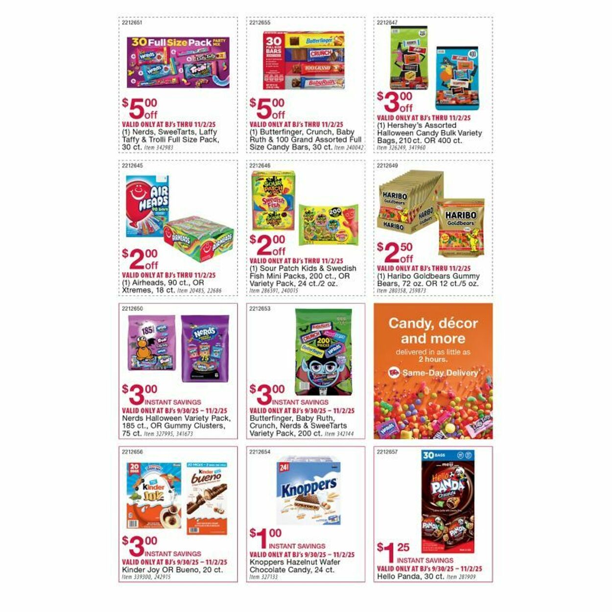 Weekly ad BJ's 10/02/2025 - 10/16/2025