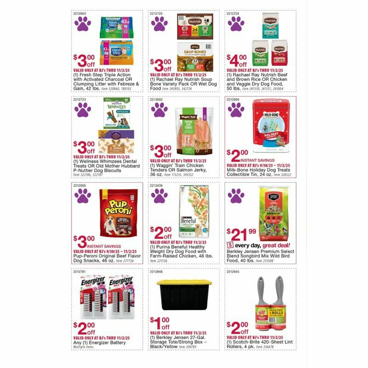 Weekly ad BJ's 10/02/2025 - 10/16/2025