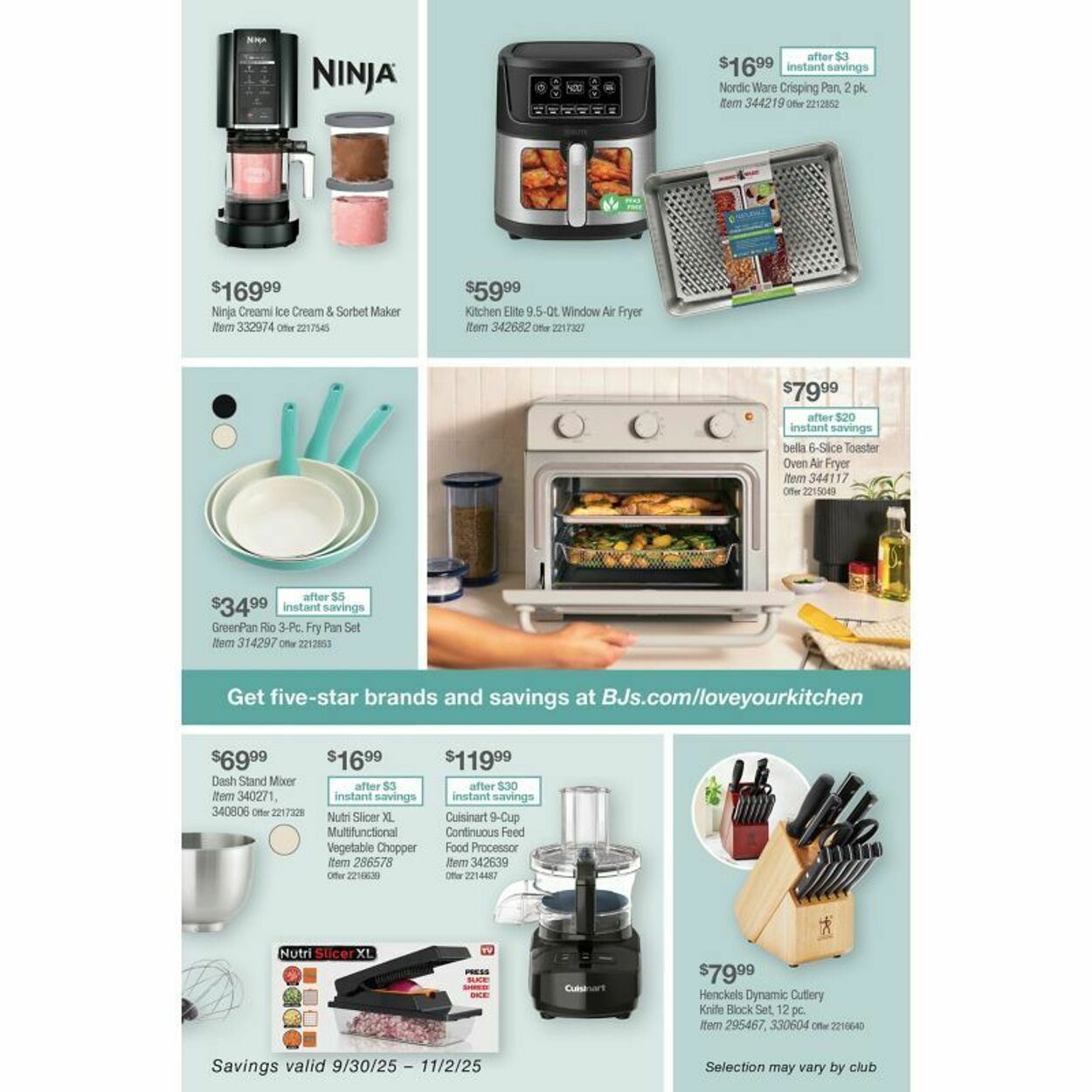 Weekly ad BJ's 10/02/2025 - 10/16/2025