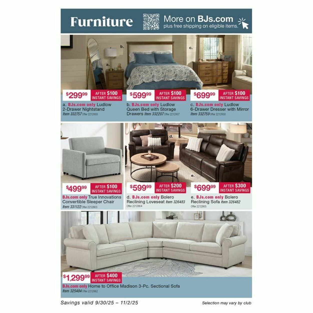 Weekly ad BJ's 10/02/2025 - 10/16/2025
