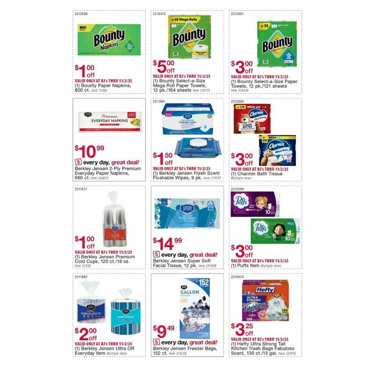 Weekly ad BJ's 10/02/2025 - 10/16/2025