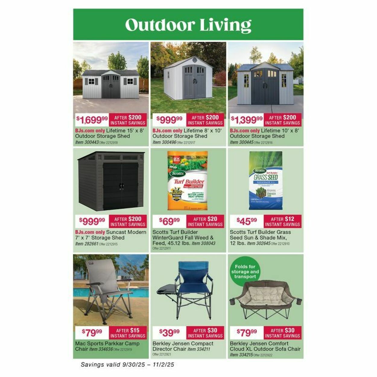 Weekly ad BJ's 10/02/2025 - 10/16/2025