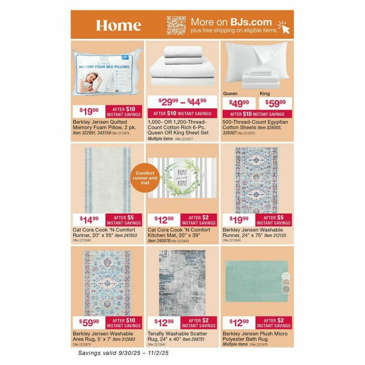 Weekly ad BJ's 10/02/2025 - 10/16/2025
