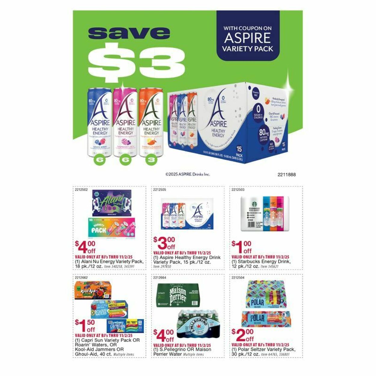 Weekly ad BJ's 10/02/2025 - 10/16/2025