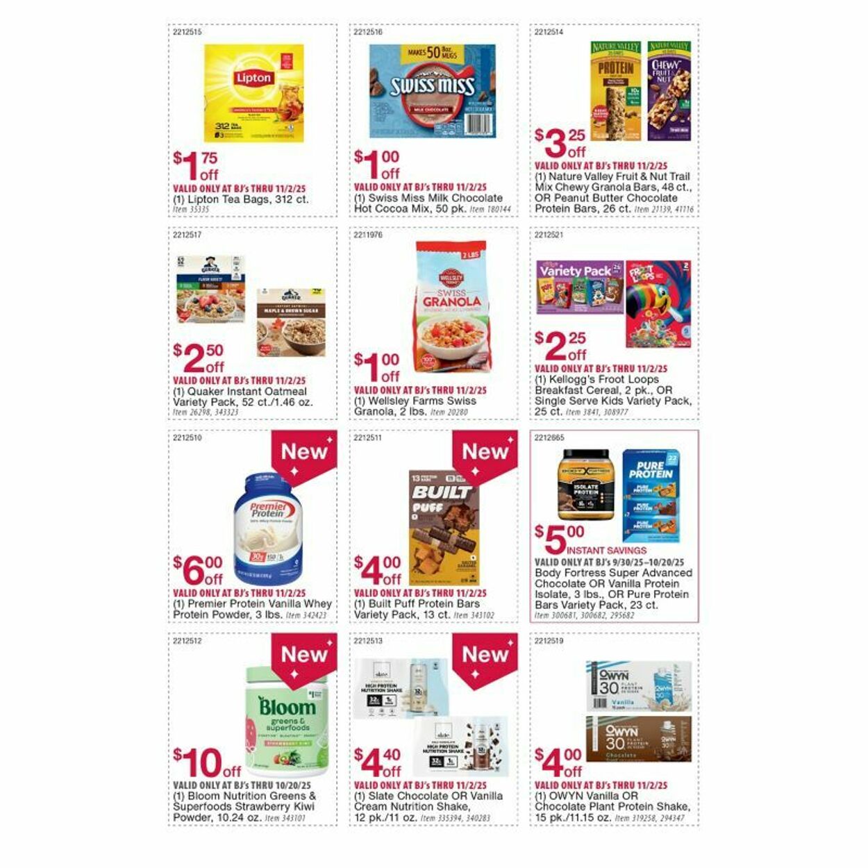 Weekly ad BJ's 10/02/2025 - 10/16/2025