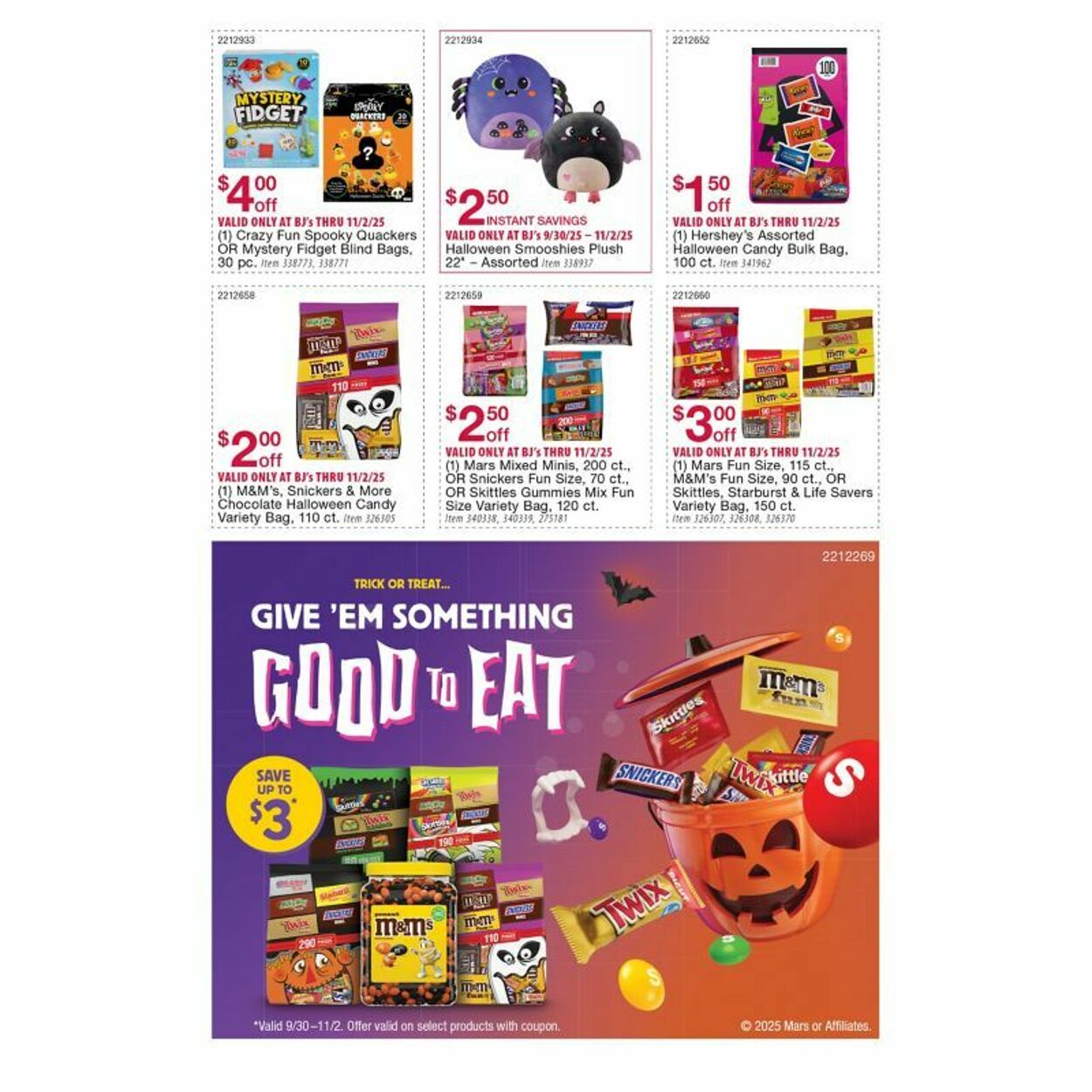 Weekly ad BJ's 10/02/2025 - 10/16/2025