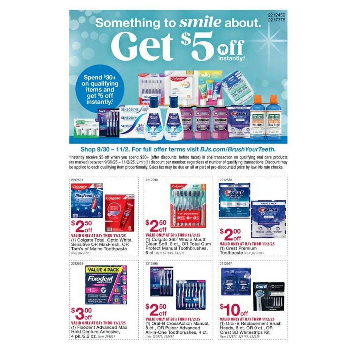 Weekly ad BJ's 10/02/2025 - 10/16/2025