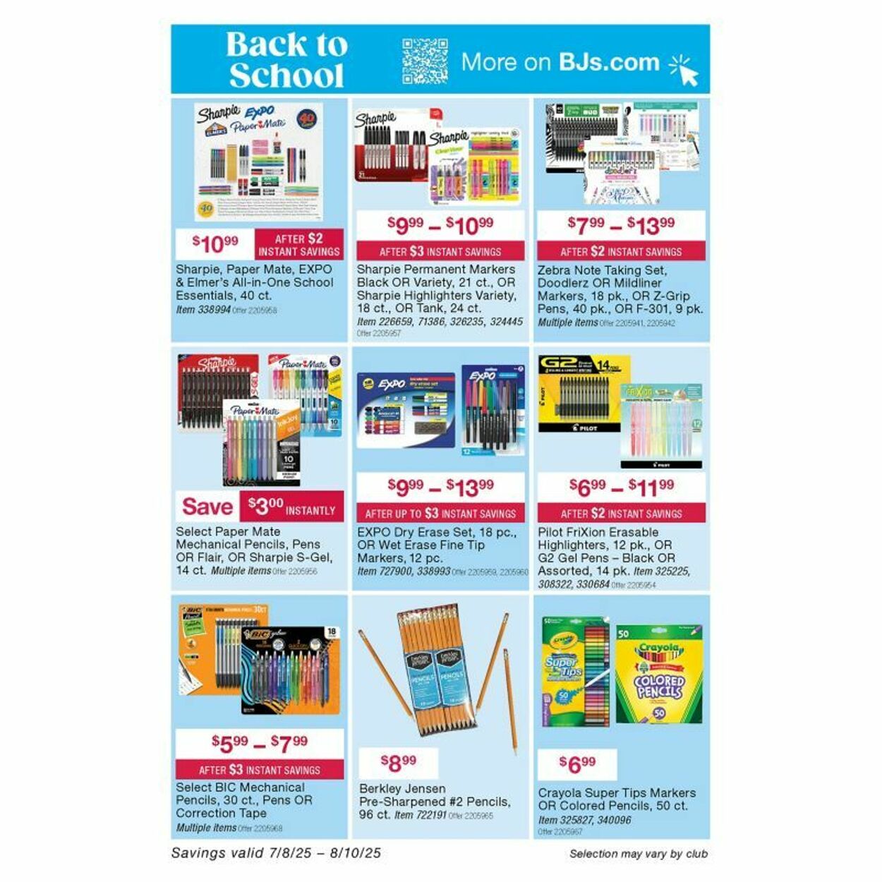Weekly ad BJ's 07/28/2025 - 08/04/2025