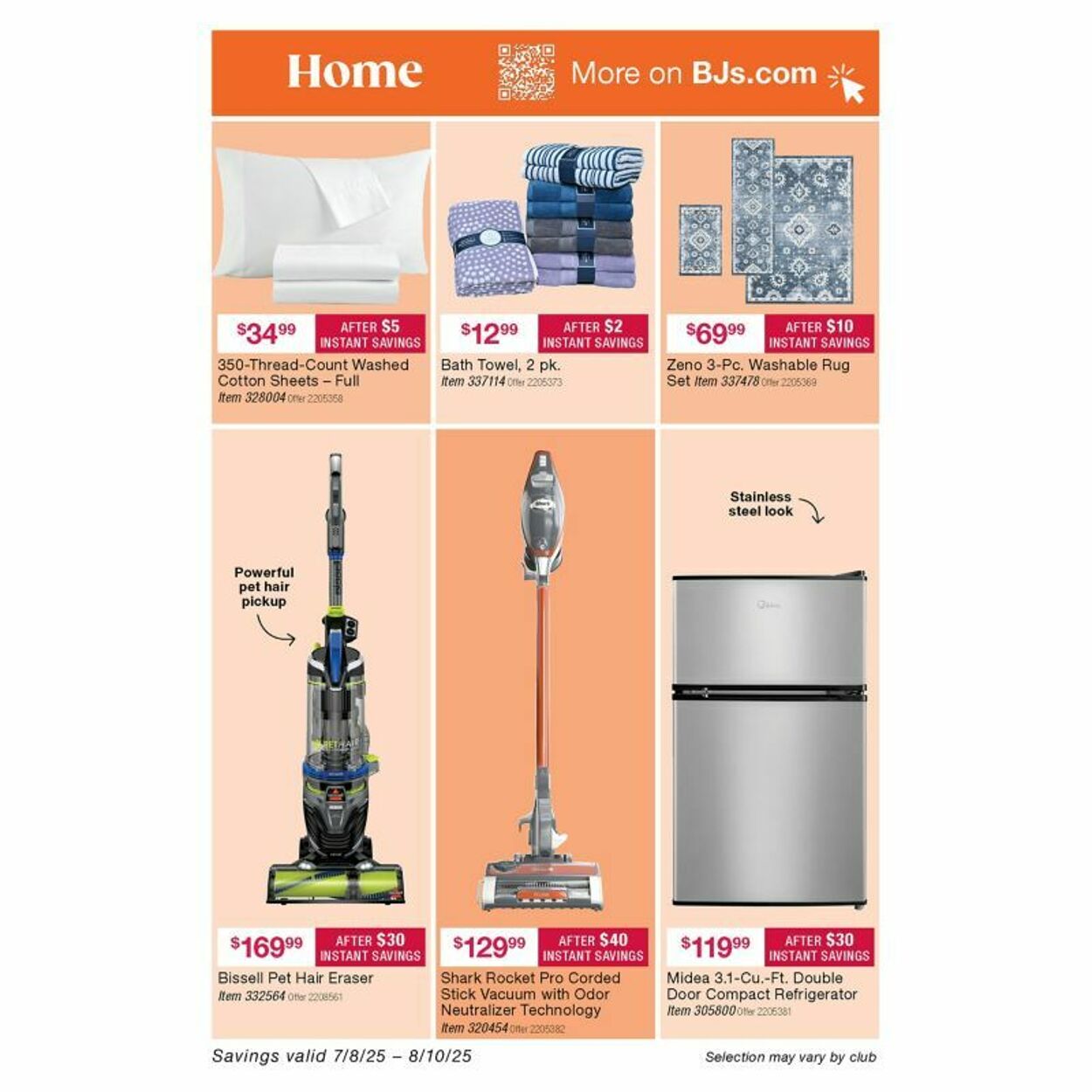 Weekly ad BJ's 07/28/2025 - 08/04/2025