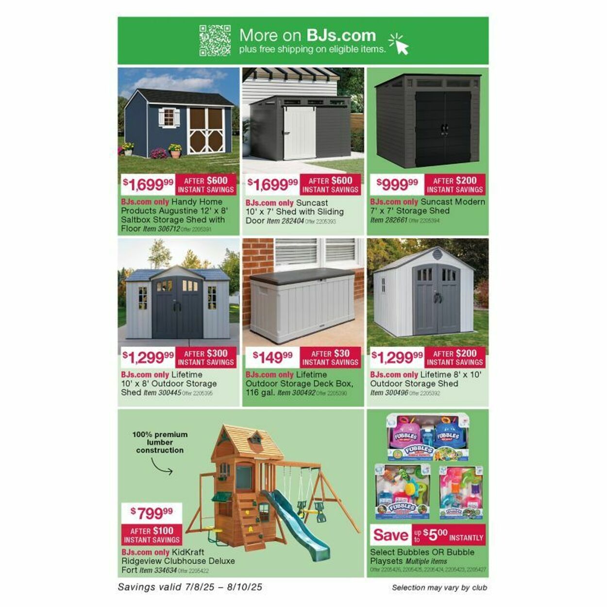 Weekly ad BJ's 07/28/2025 - 08/04/2025