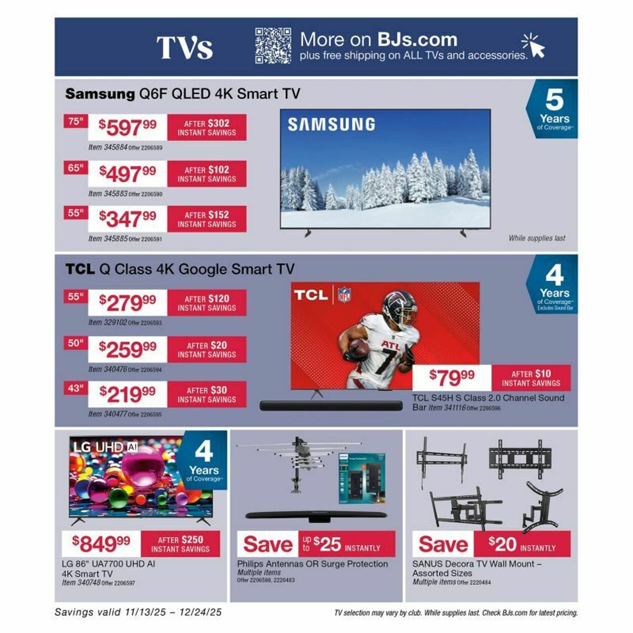 Weekly ad BJ's 11/20/2025 - 12/04/2025