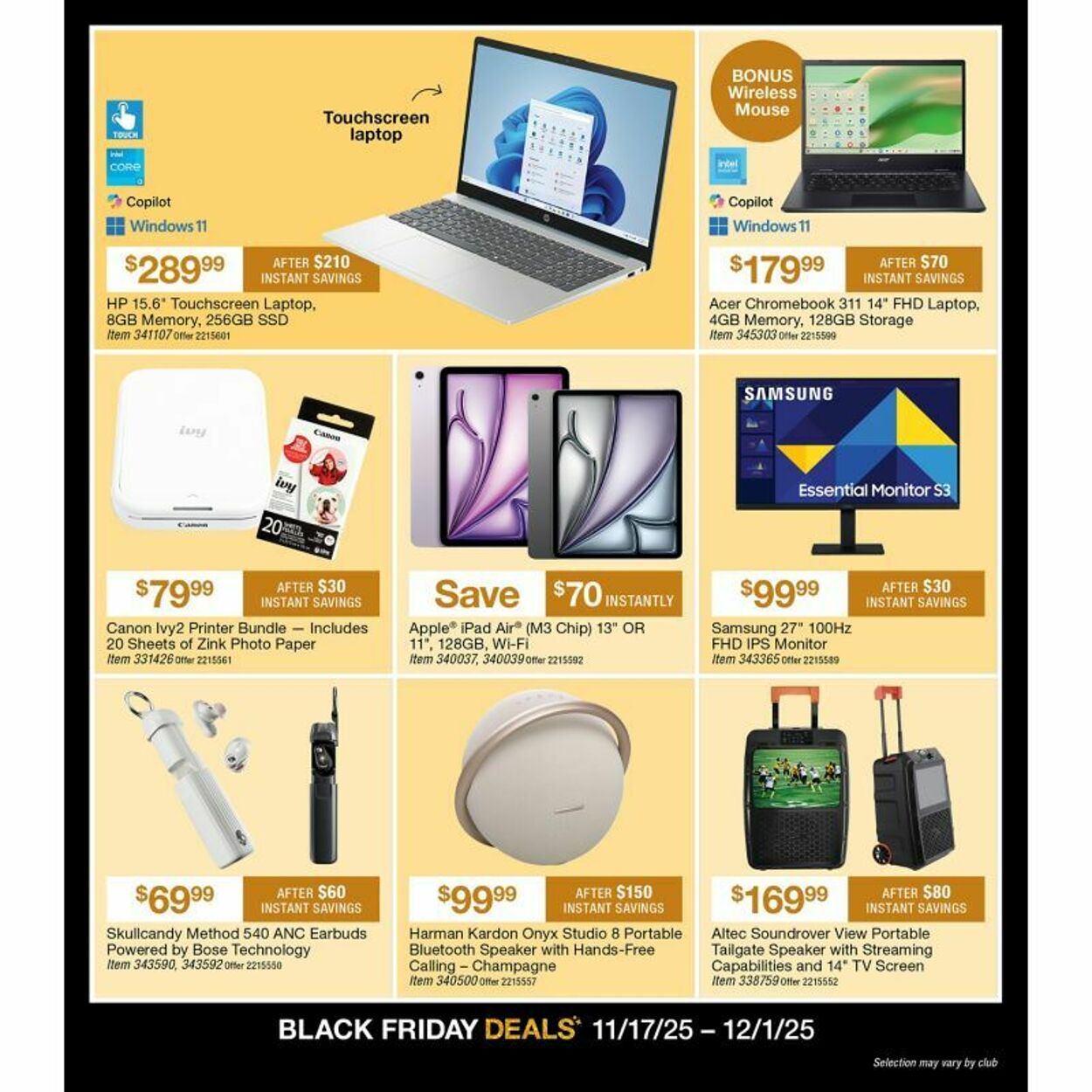 Weekly ad BJ's 11/20/2025 - 12/04/2025