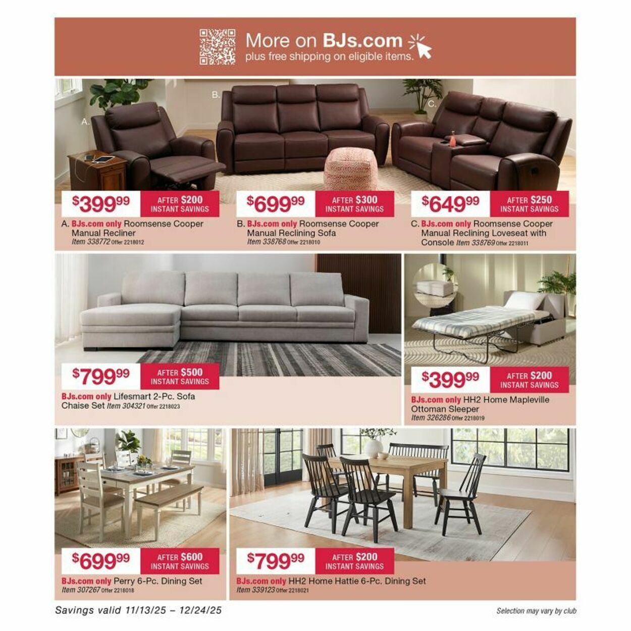 Weekly ad BJ's 11/20/2025 - 12/04/2025