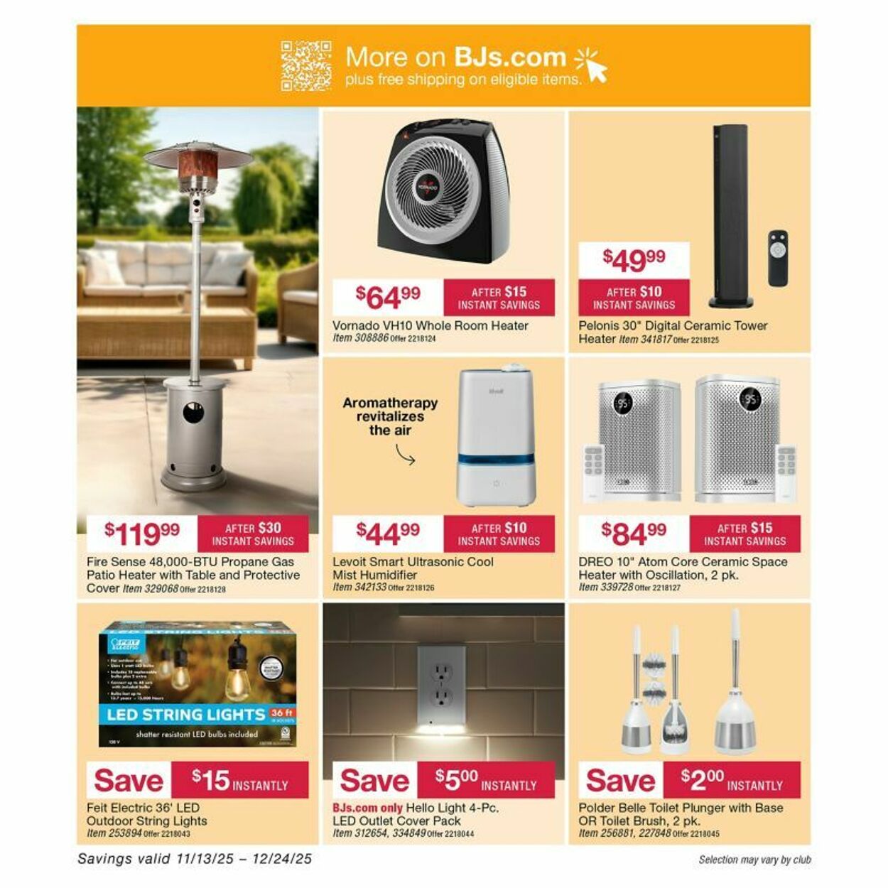 Weekly ad BJ's 11/20/2025 - 12/04/2025