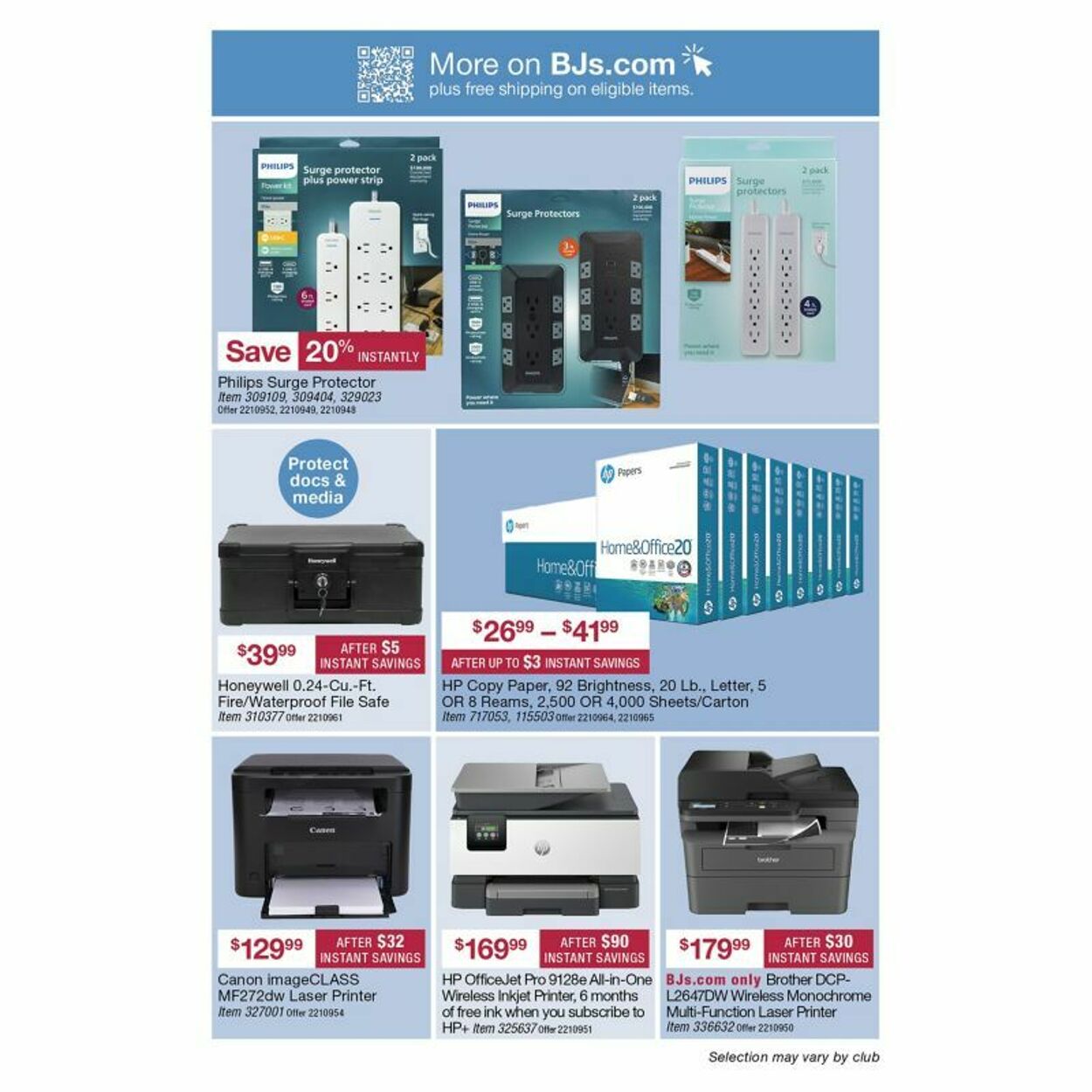 Weekly ad BJ's 09/22/2025 - 10/06/2025