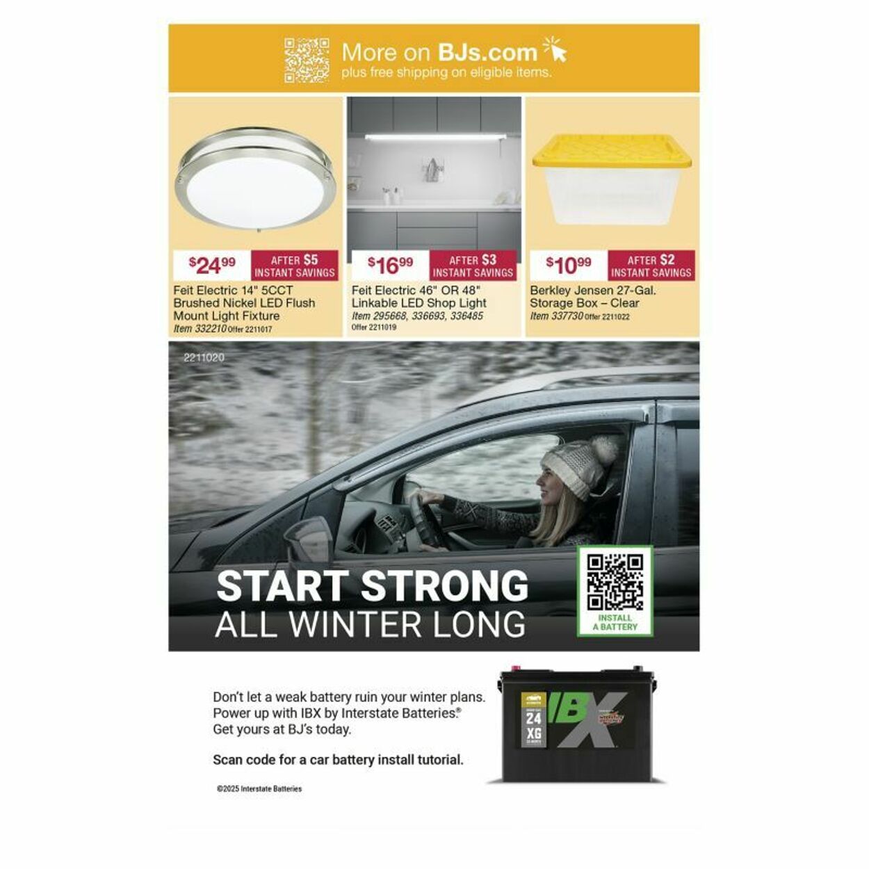 Weekly ad BJ's 09/22/2025 - 10/06/2025