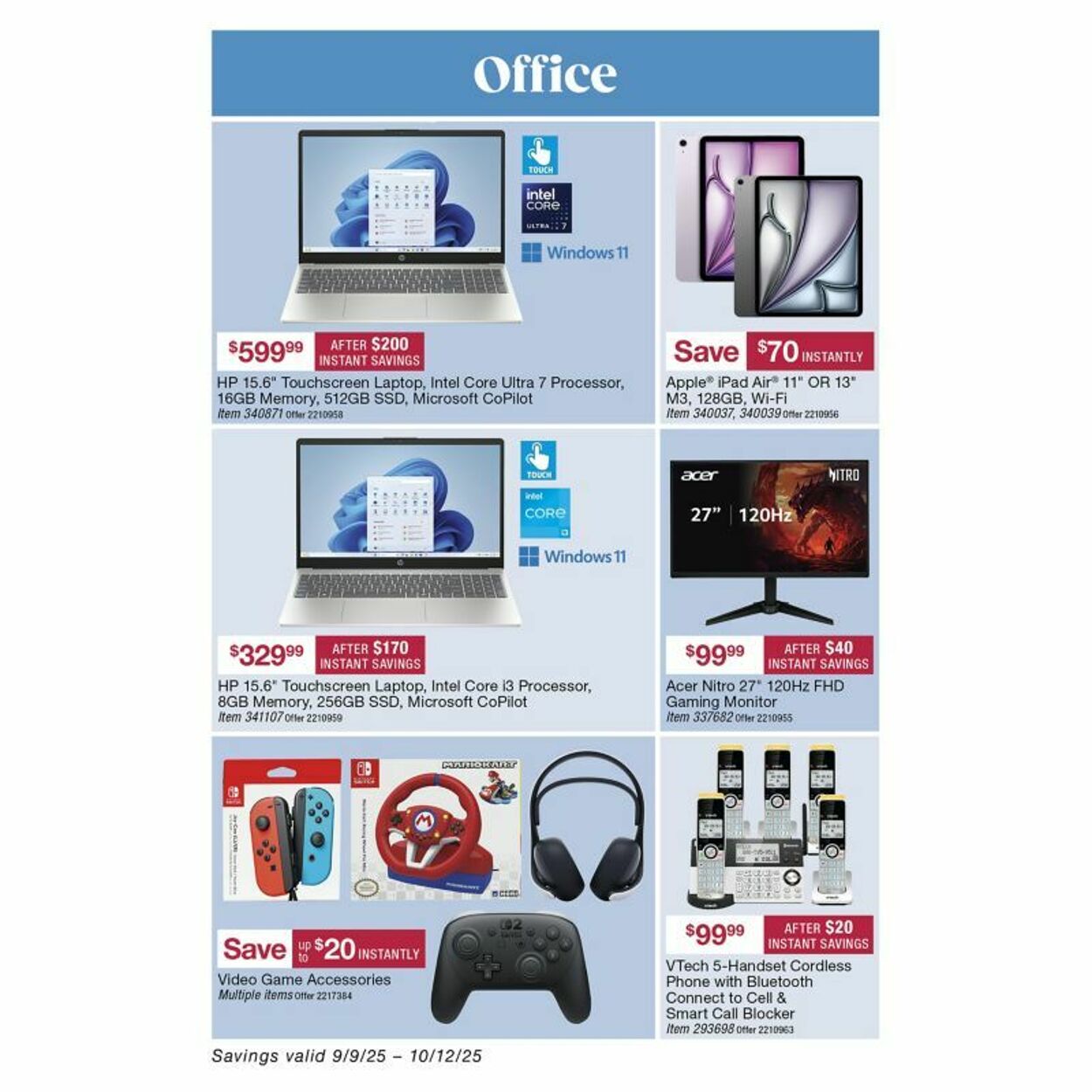 Weekly ad BJ's 09/22/2025 - 10/06/2025